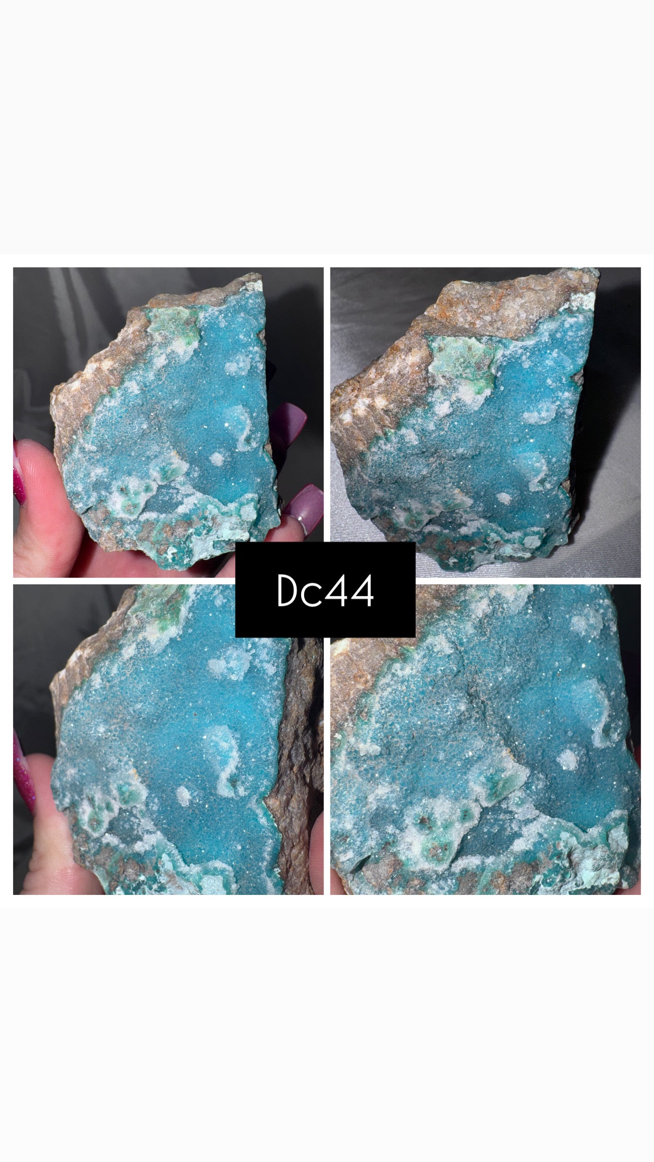 Blue Chrysocolla Specimen