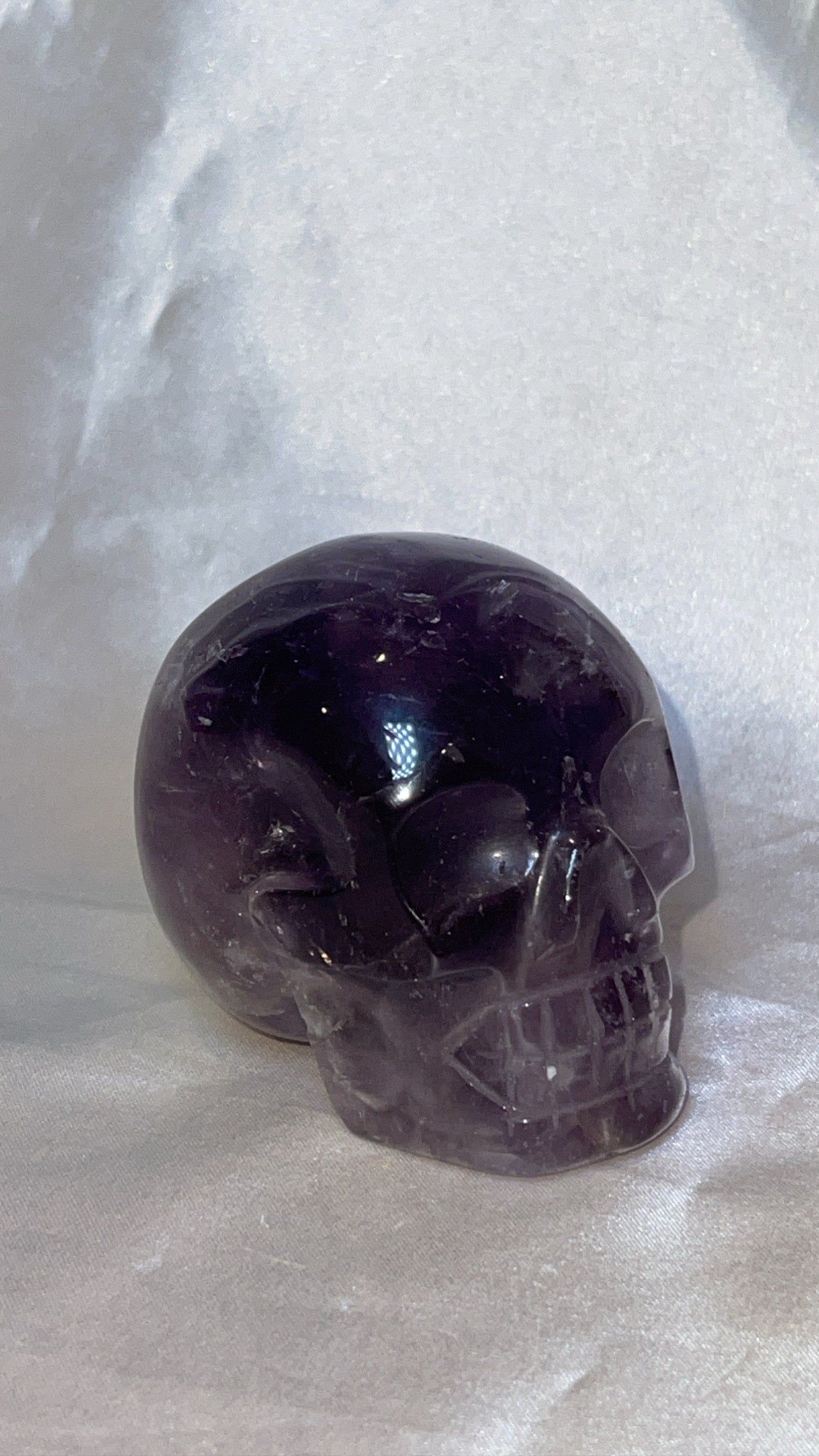 Amethyst AA Master Carved Skull