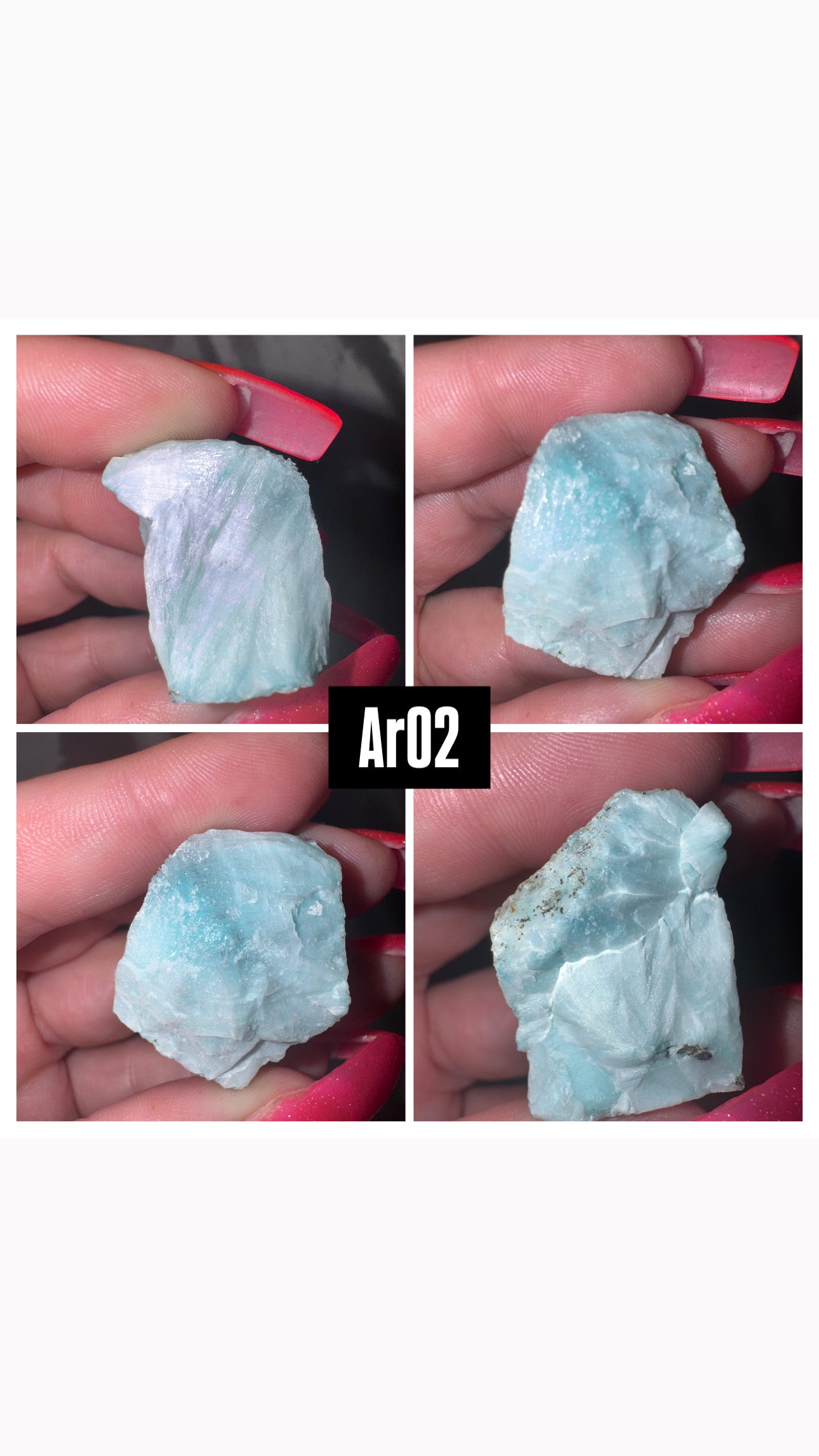 Blue Aragonite AAA Specimen