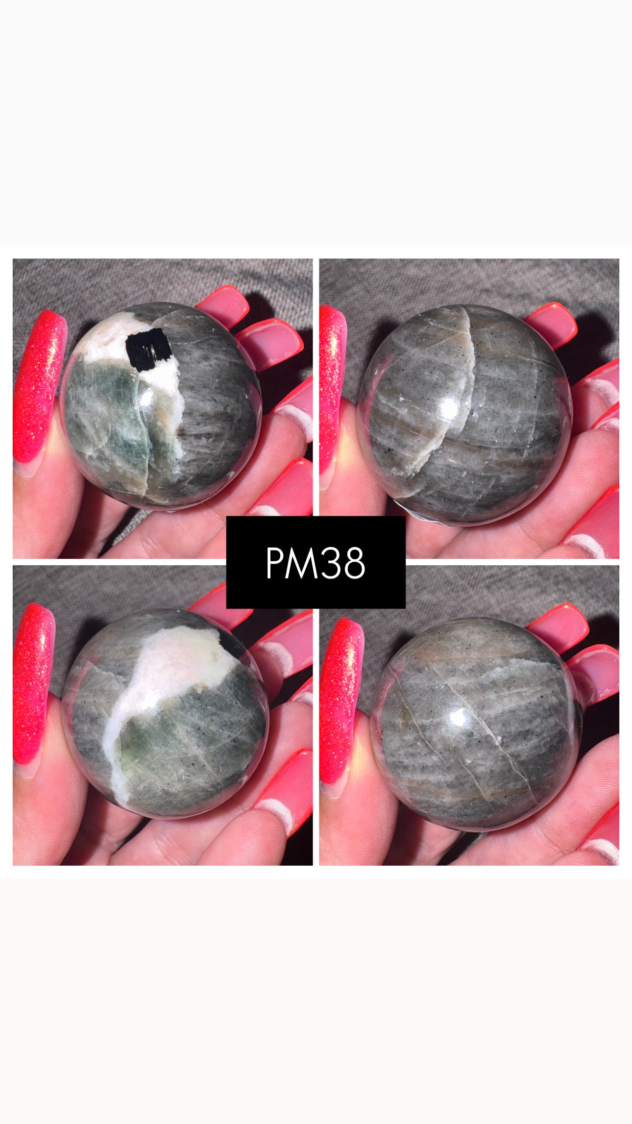 Polarity Moonstone Sphere