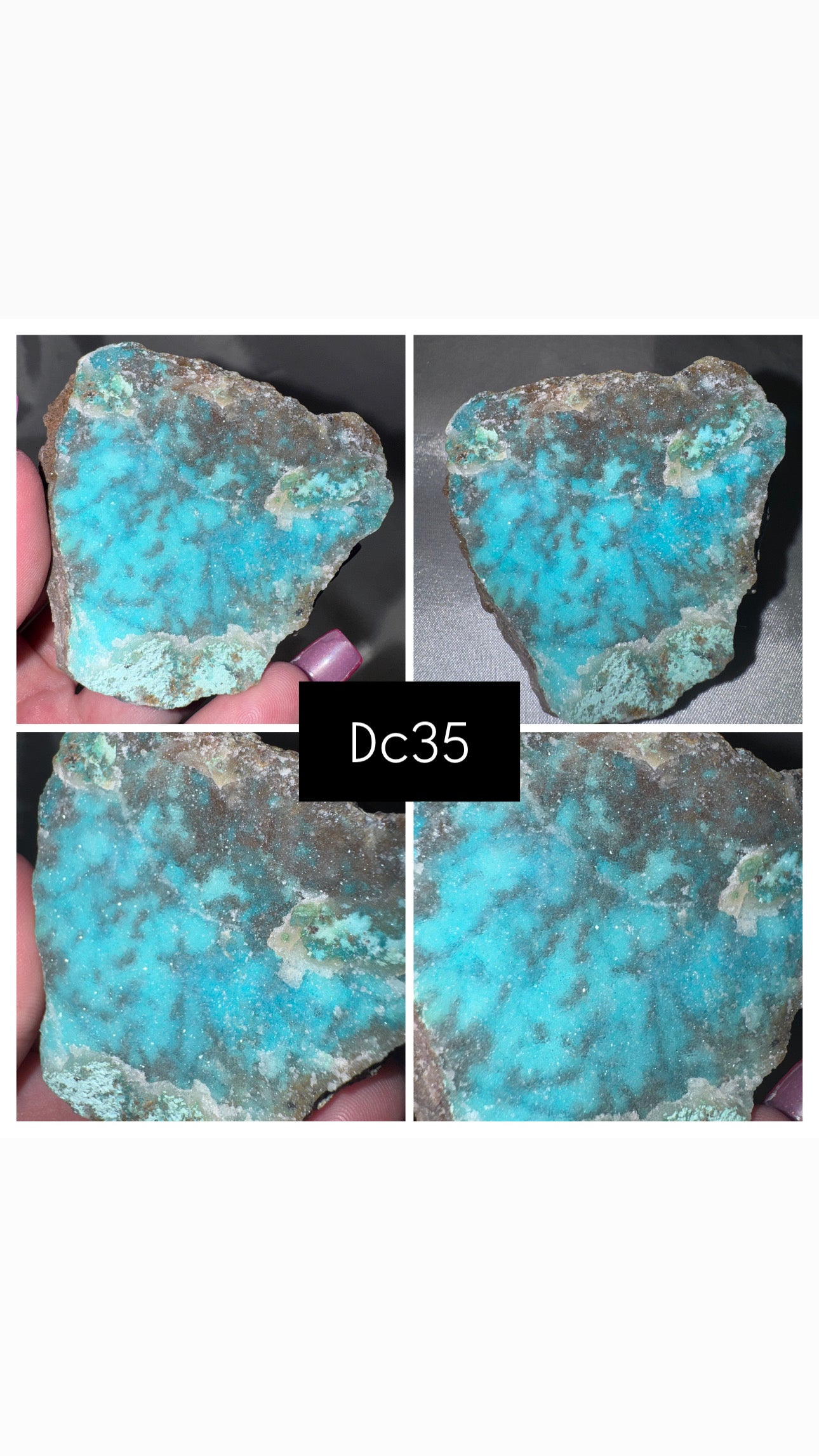 Blue Chrysocolla Specimen