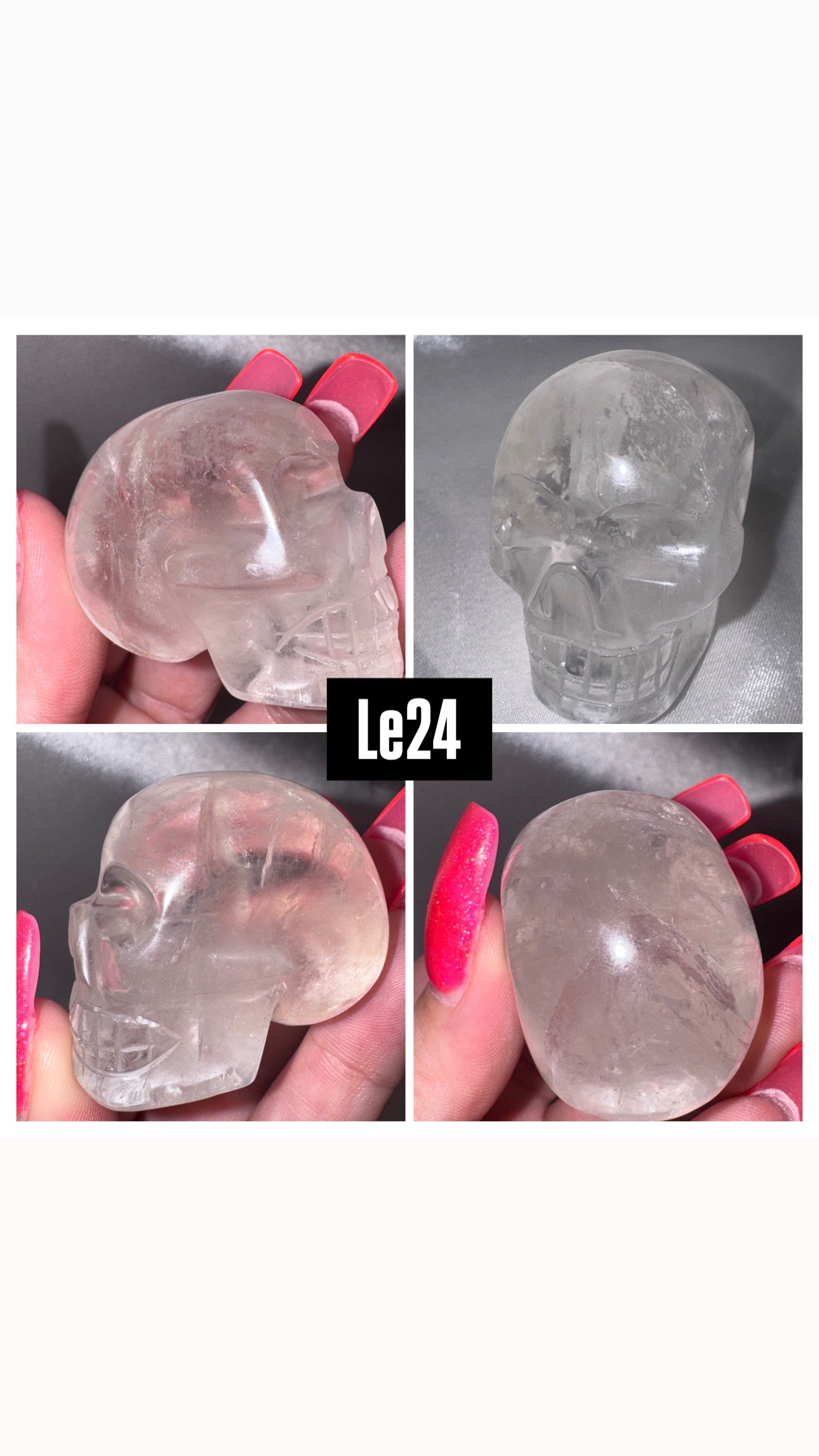 Lemurian Master Carved Skull