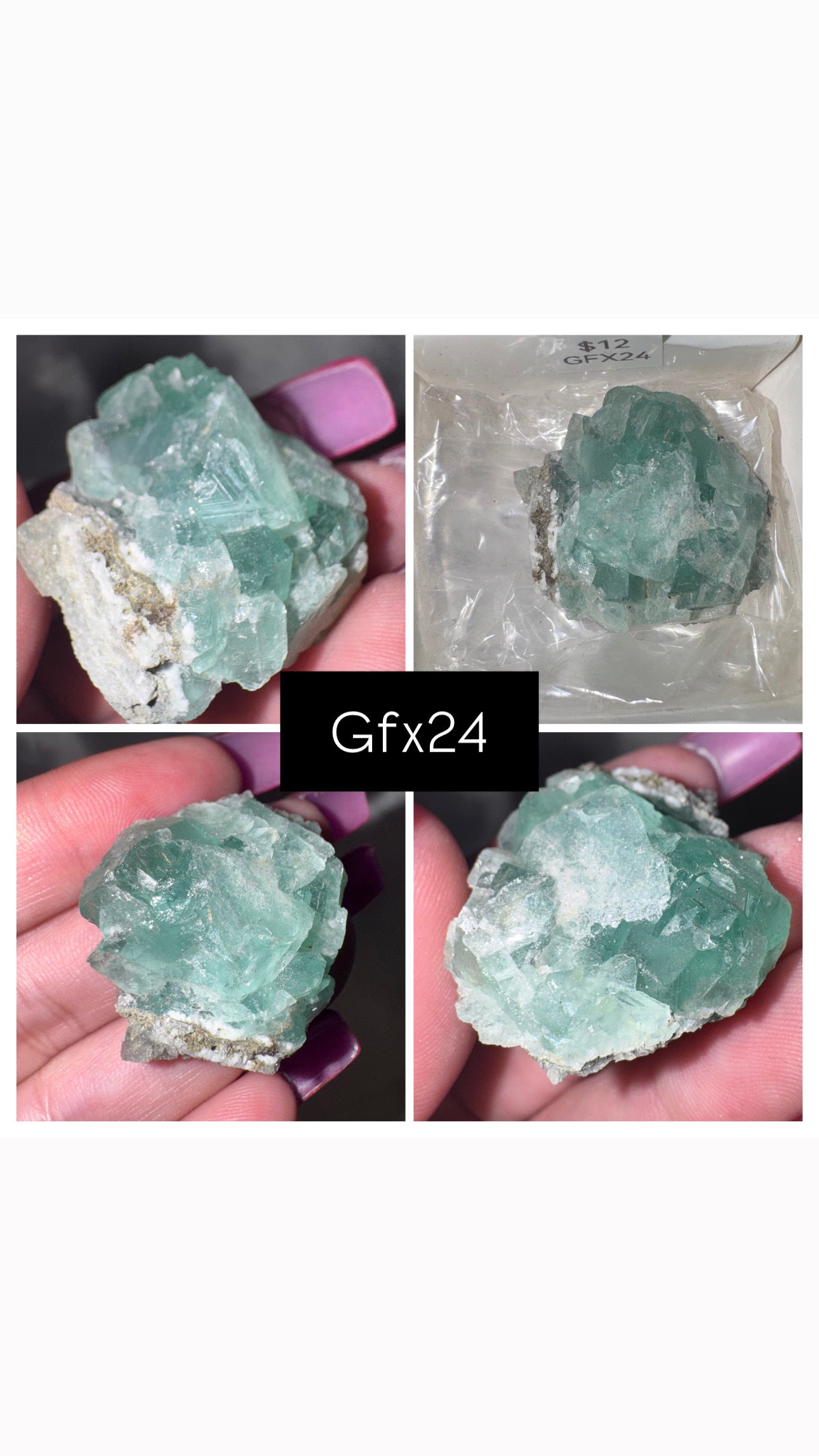 Green Cubic Fluorite Specimen