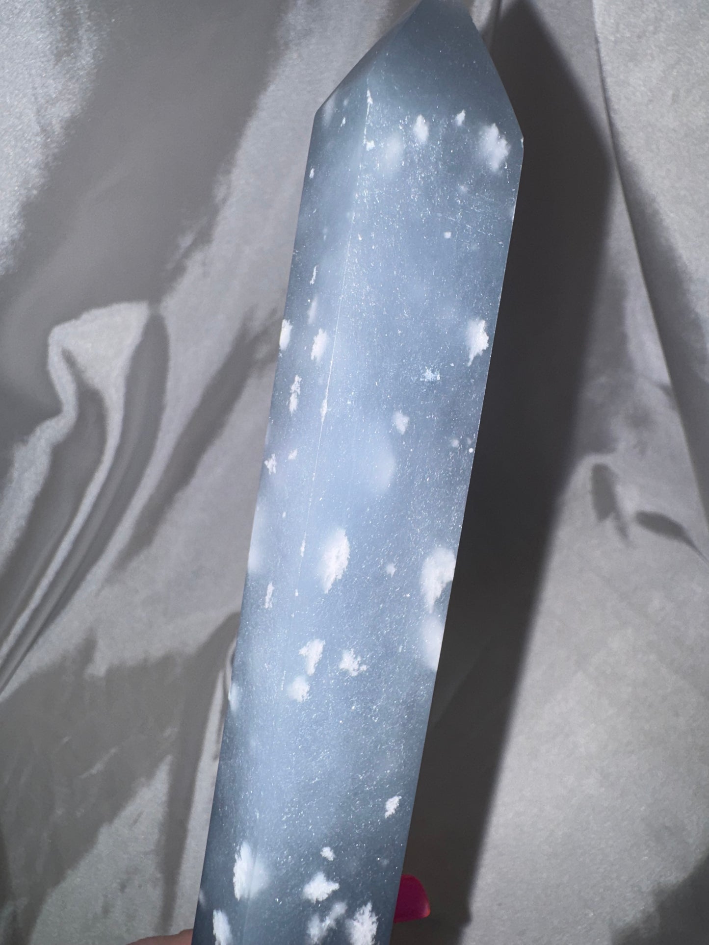 Angelite Sparkle XL Tower