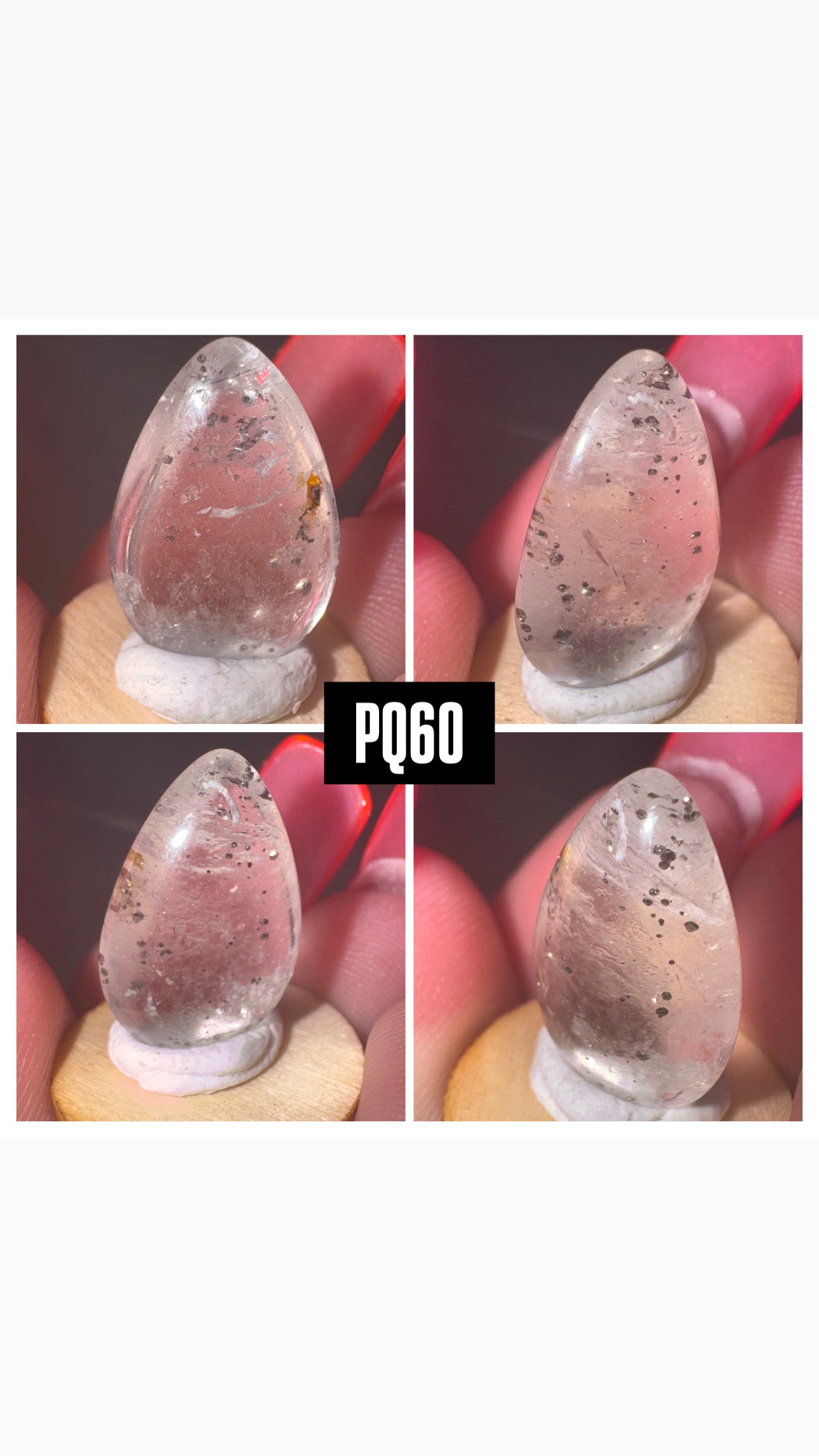 Pyrite include Quartz Rare