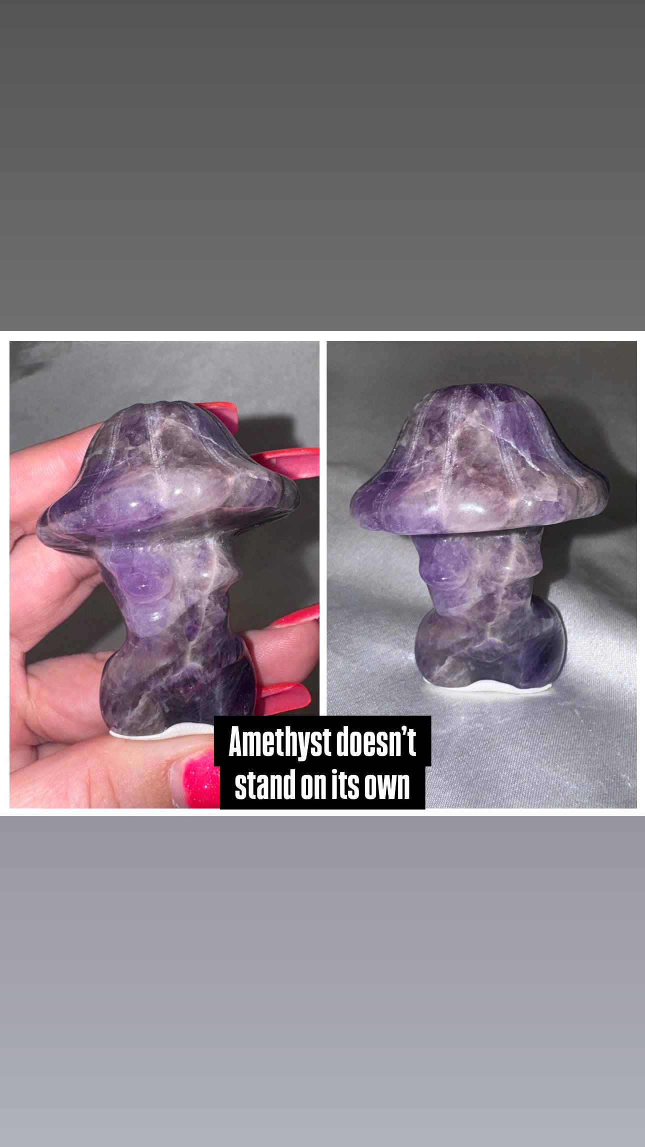 Mushroom Goddess Crystal