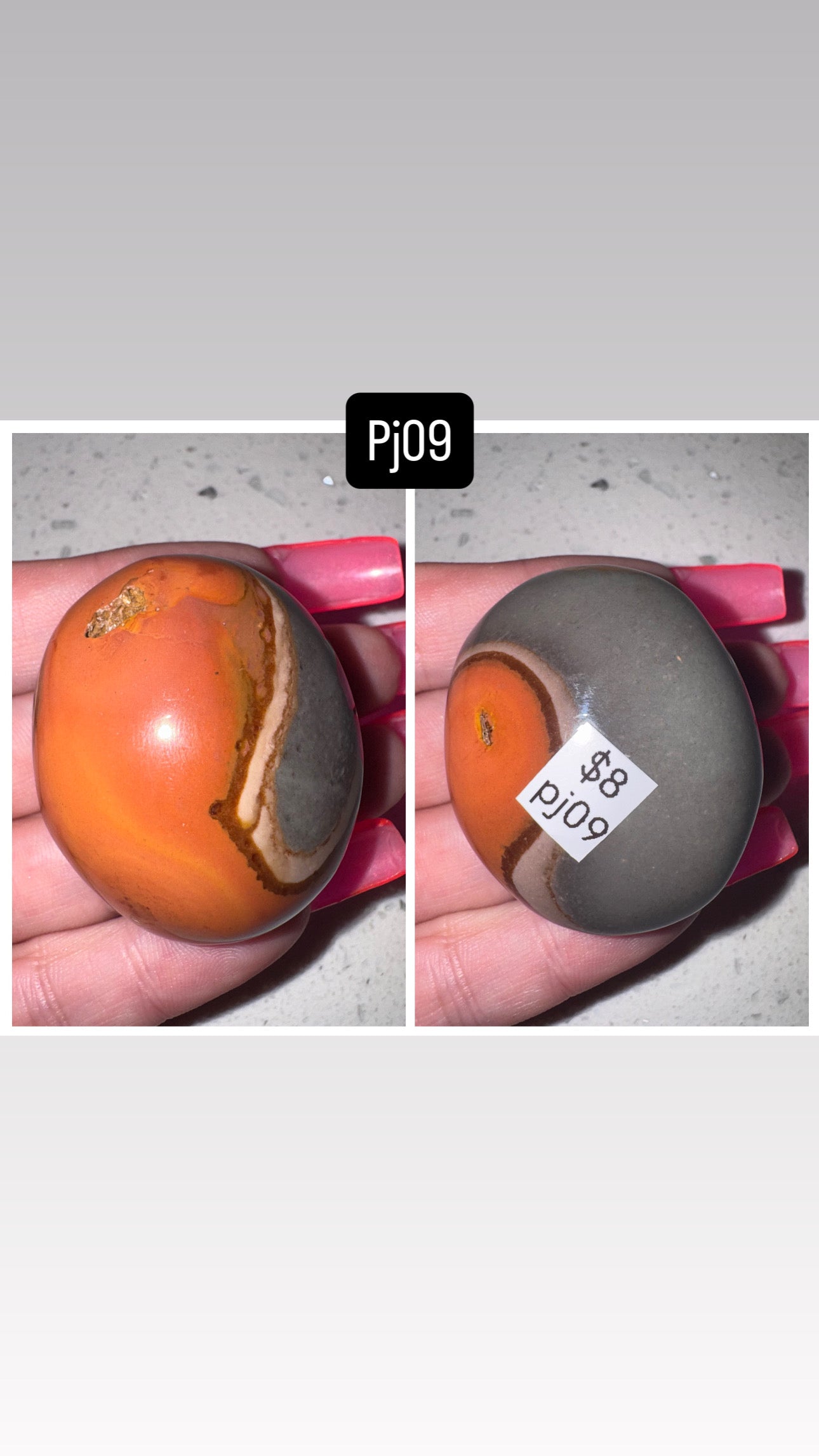 Polychrome Jasper Palmstone