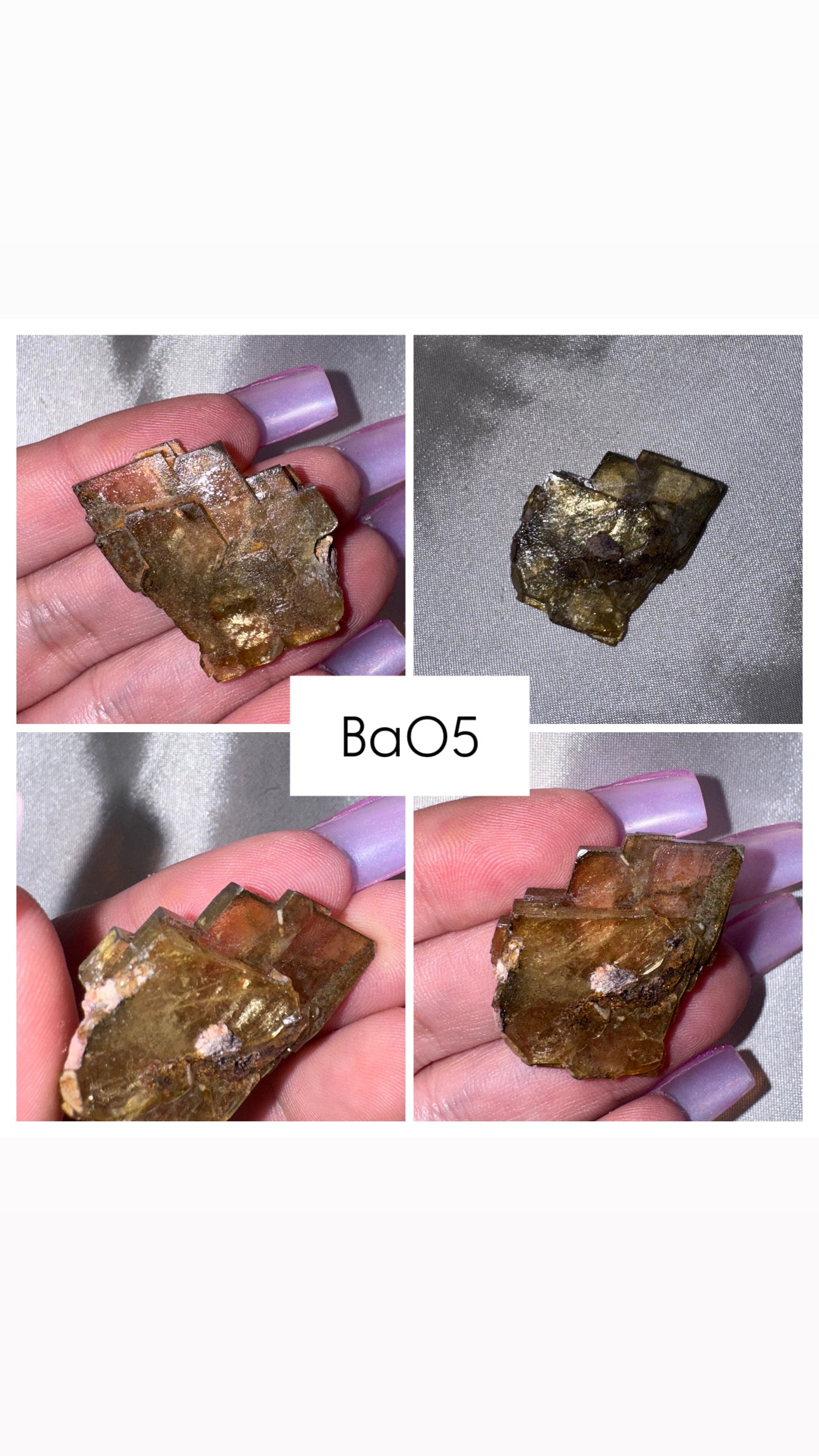 Golden Barite Specimen