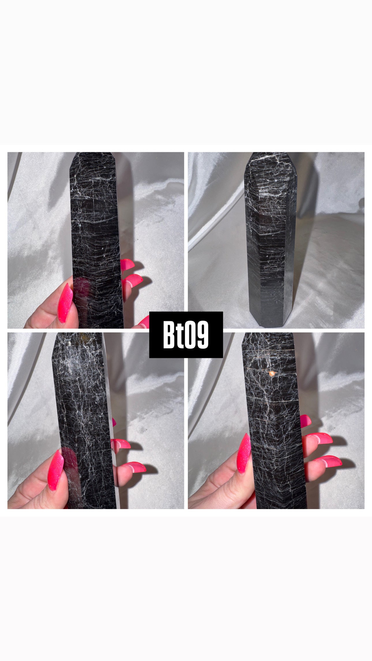 Black Tourmaline Large Tower