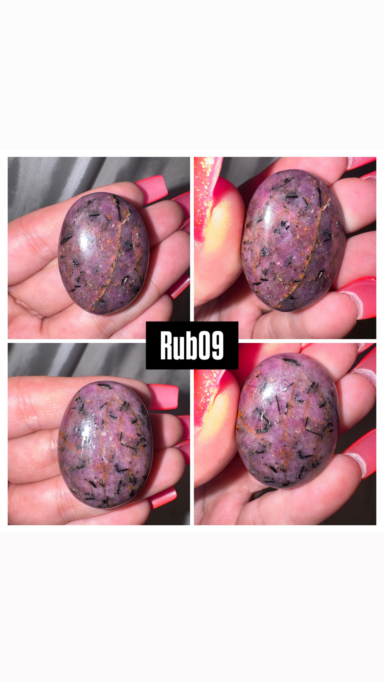 Ruby AAA Palmstone