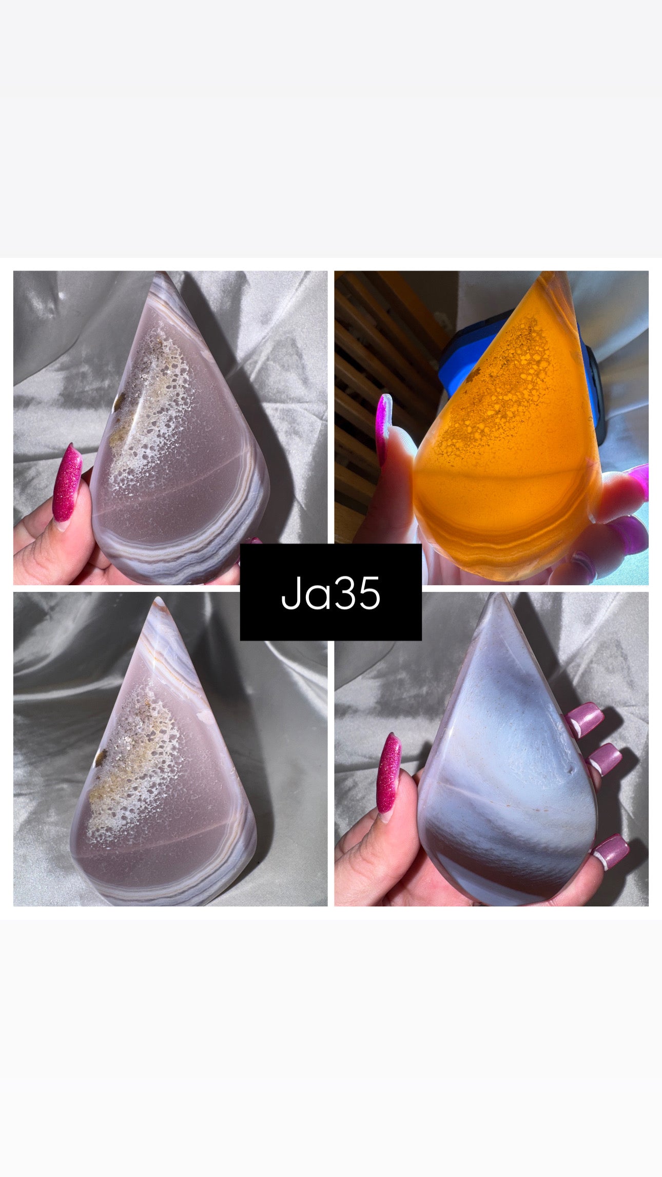 Jelly Agate Flame