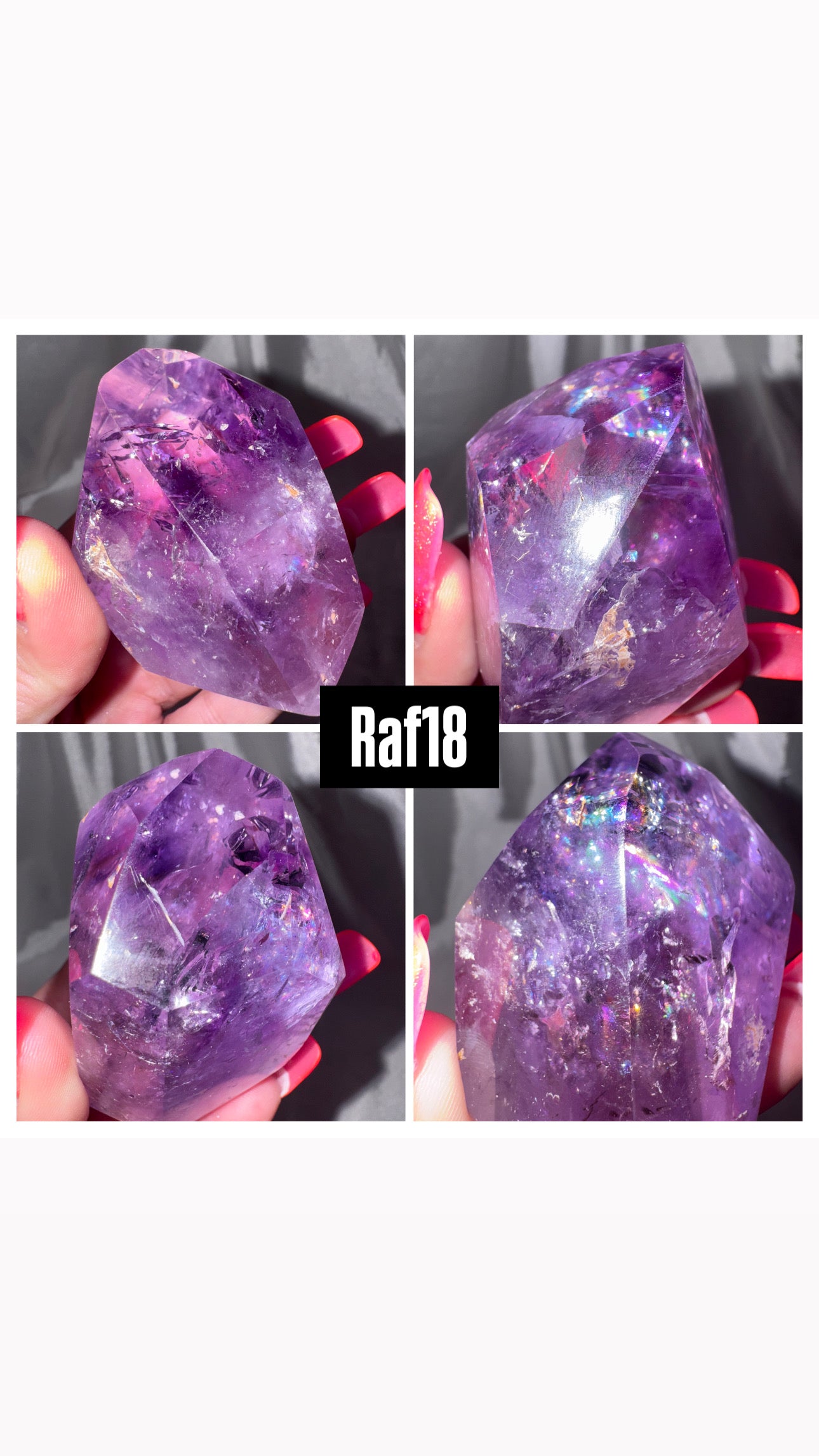 Rainbow Ametrine AAA Freeform Point