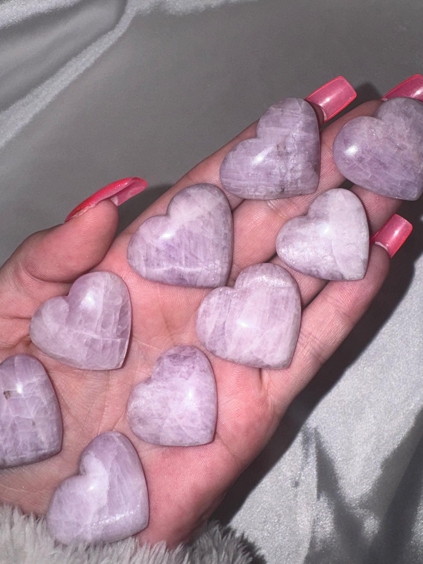 Kunzite AA Heart