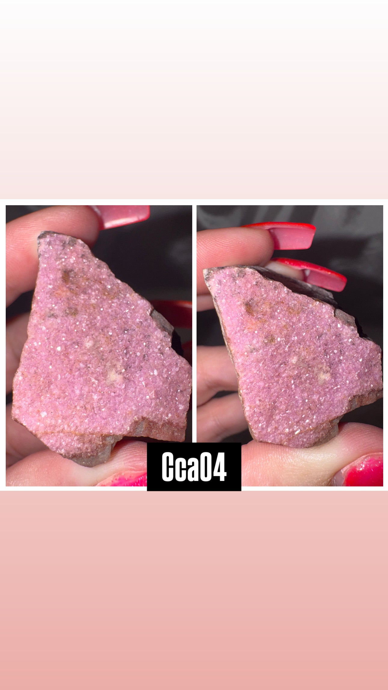 Cobaltoan Calcite AAA Specimen