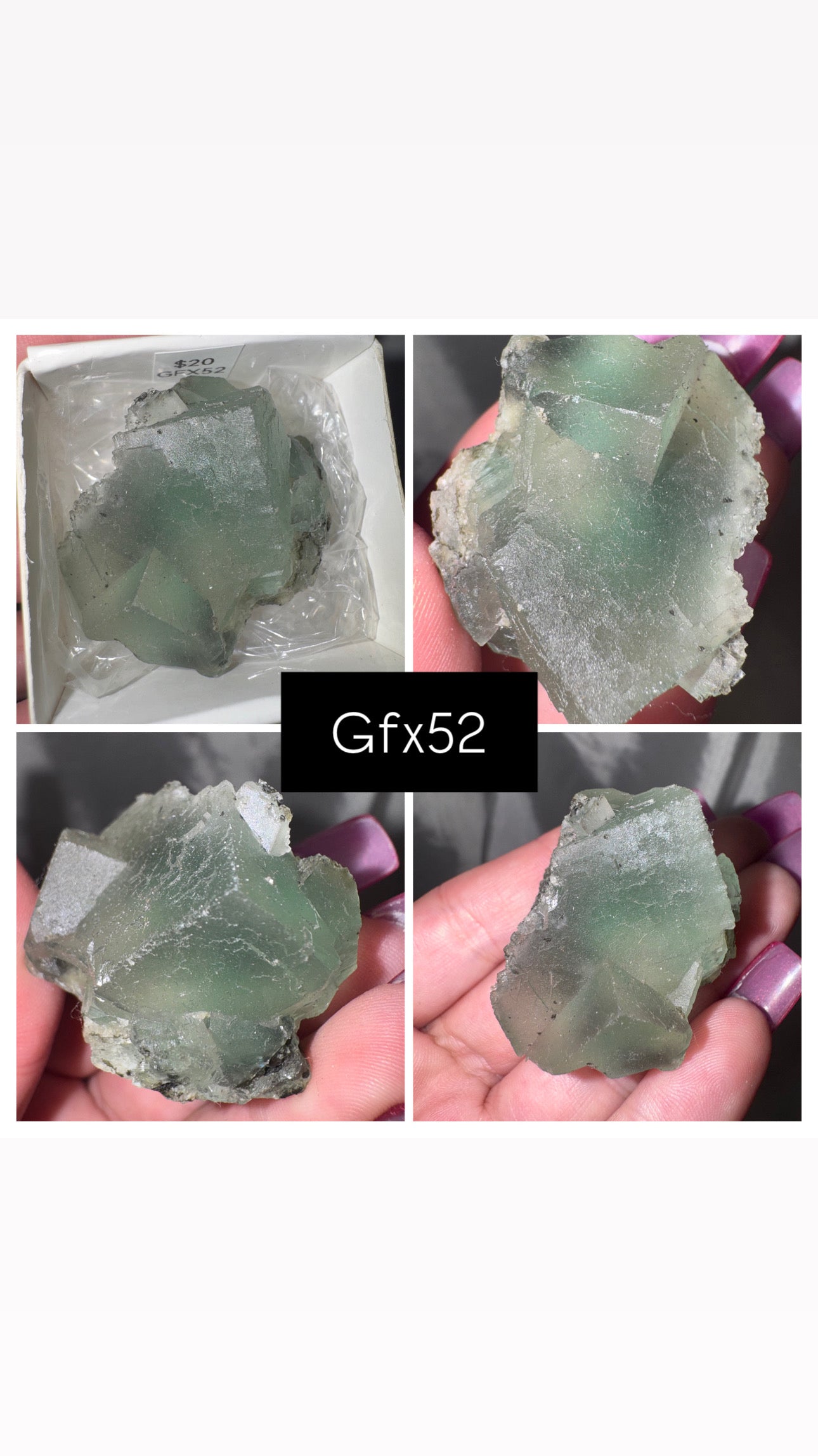 Green Cubic Fluorite Specimen