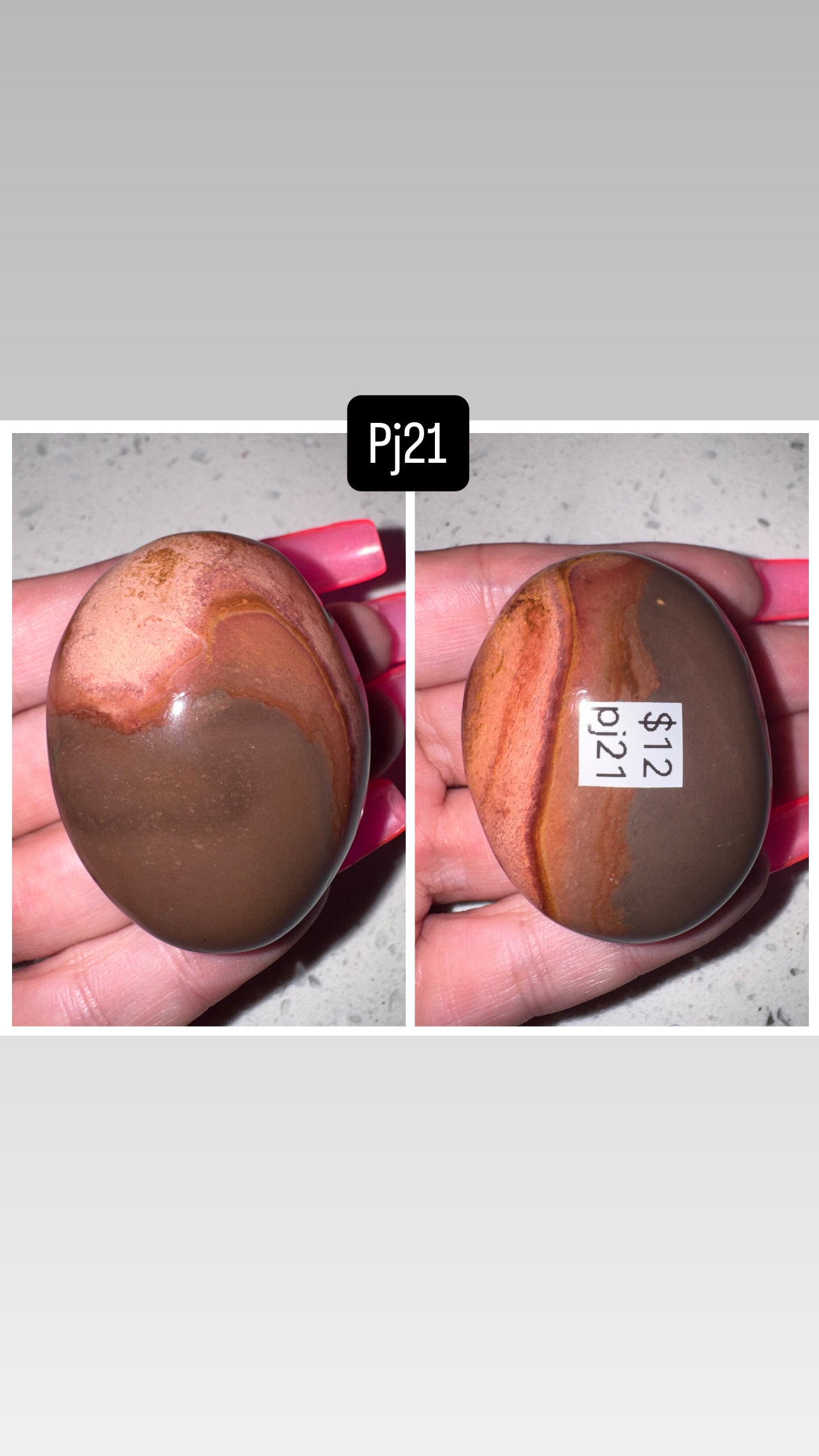 Polychrome Jasper Palmstone