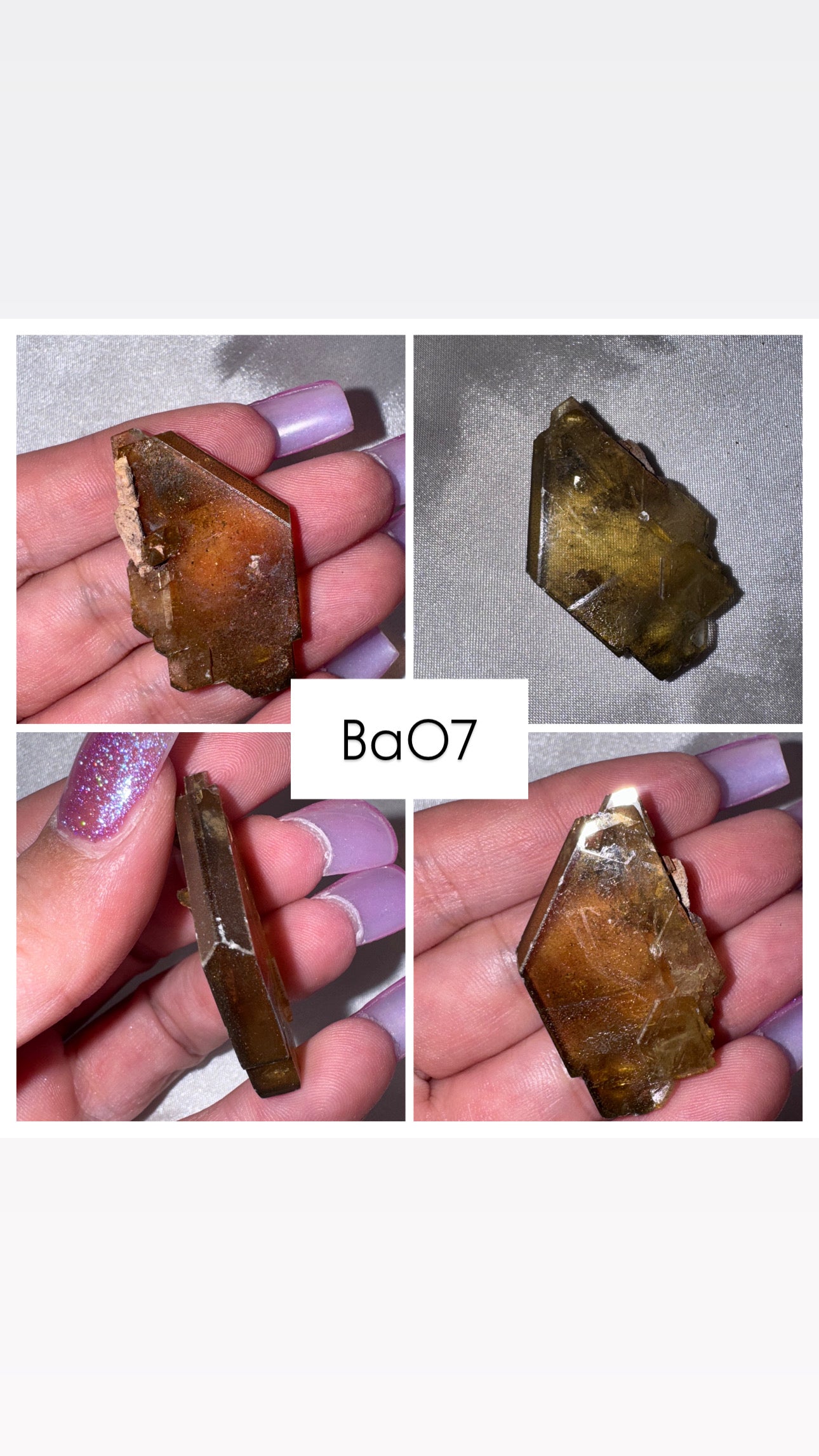 Golden Barite Specimen