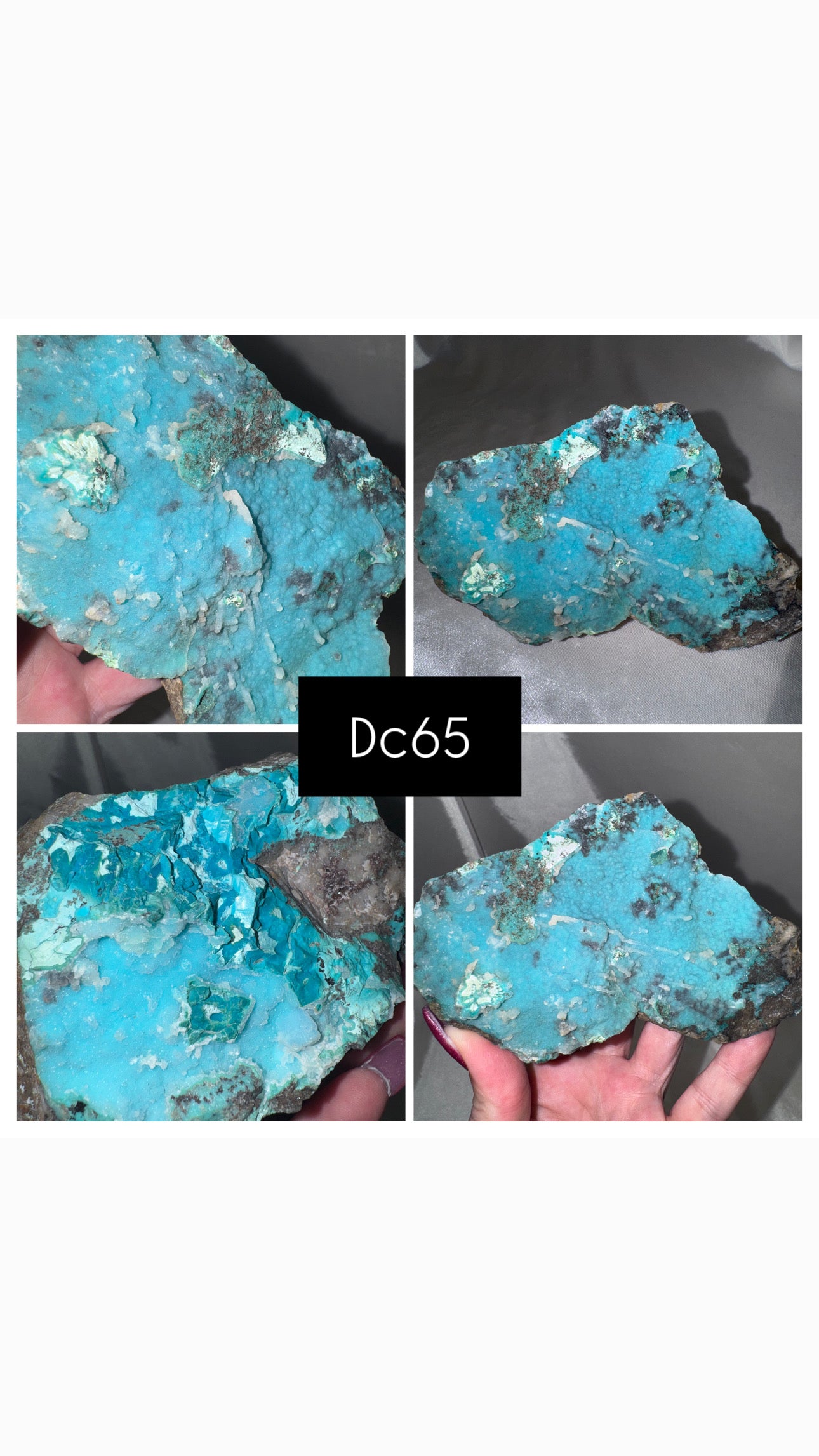 Blue Chrysocolla Specimen