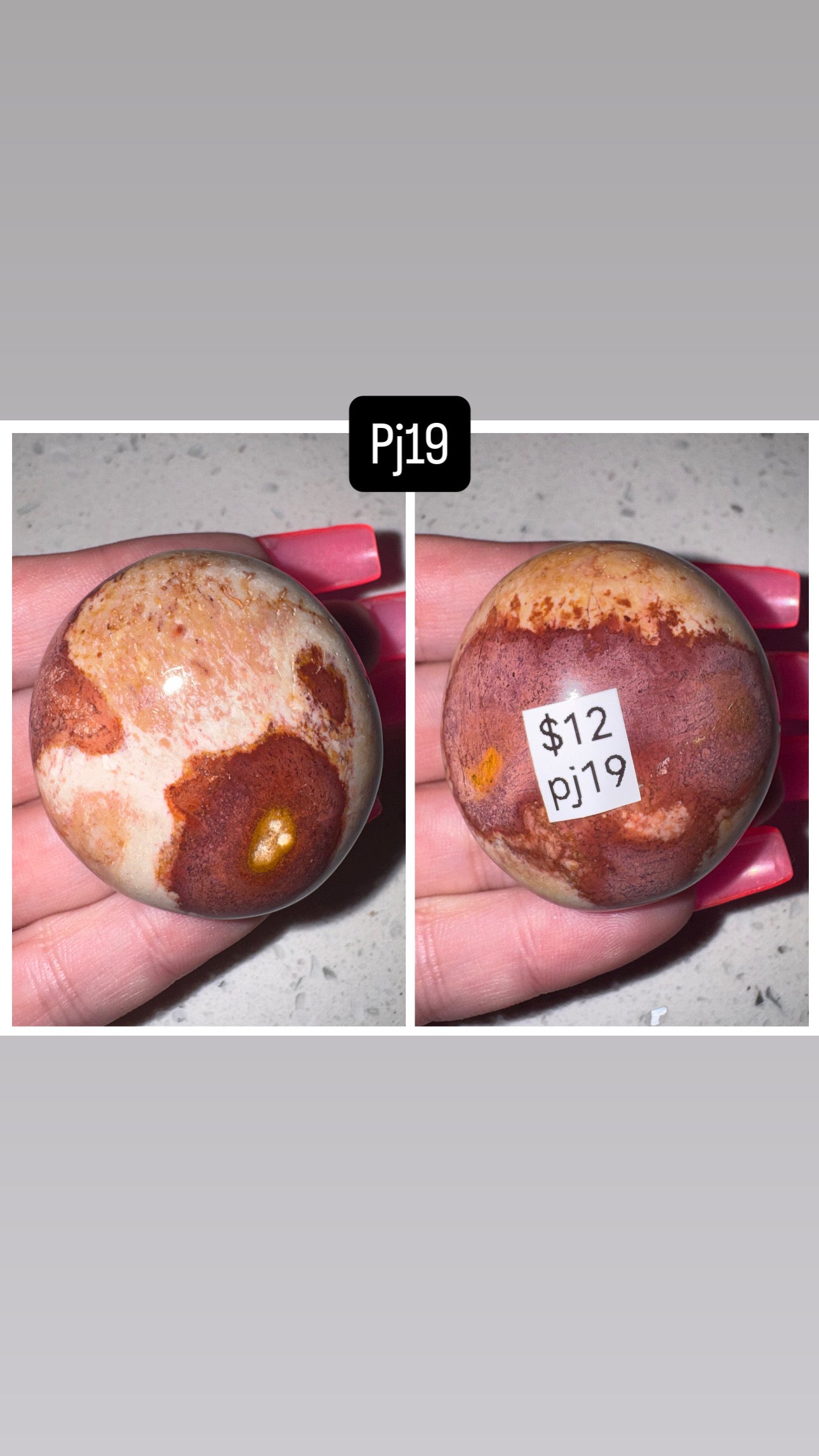 Polychrome Jasper Palmstone