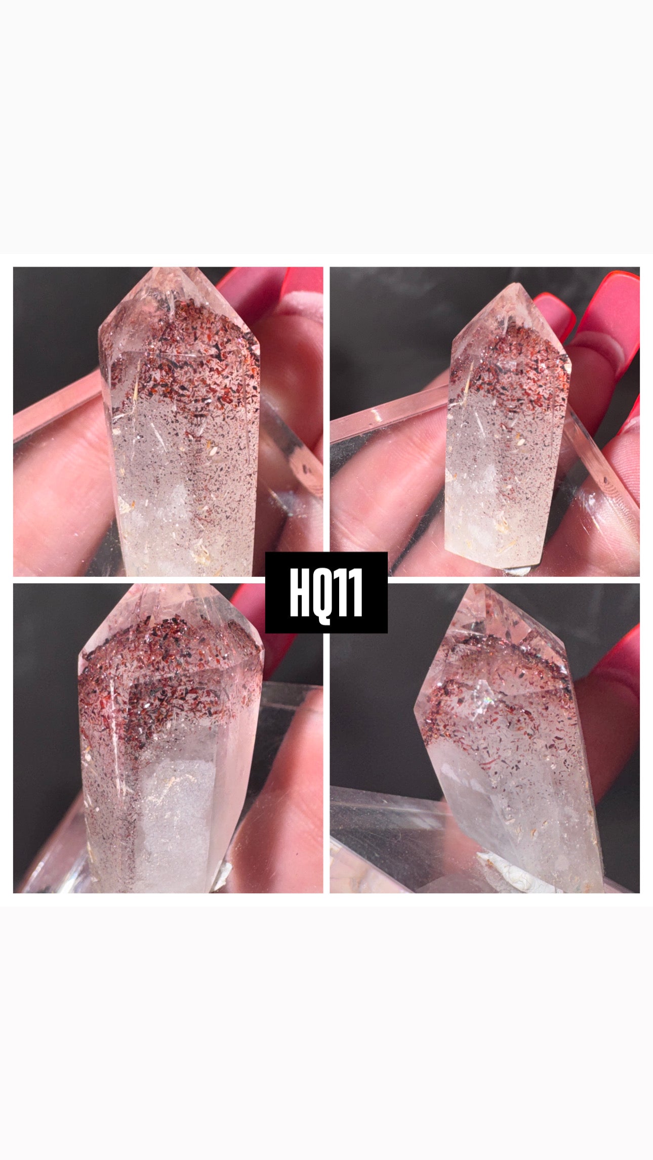 Harlequin Quartz AAA Point
