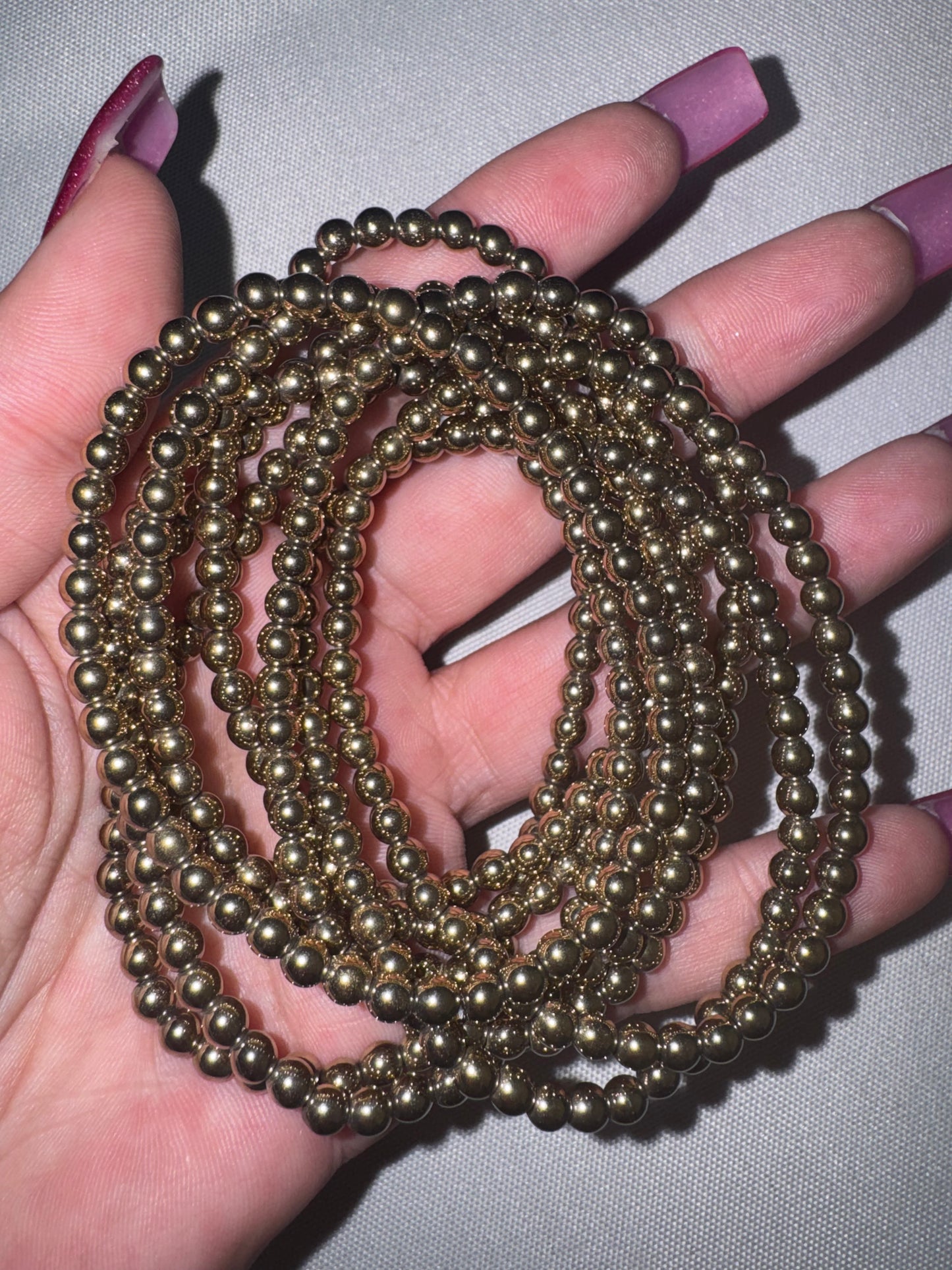 Pyrite Bracelet (6mm)