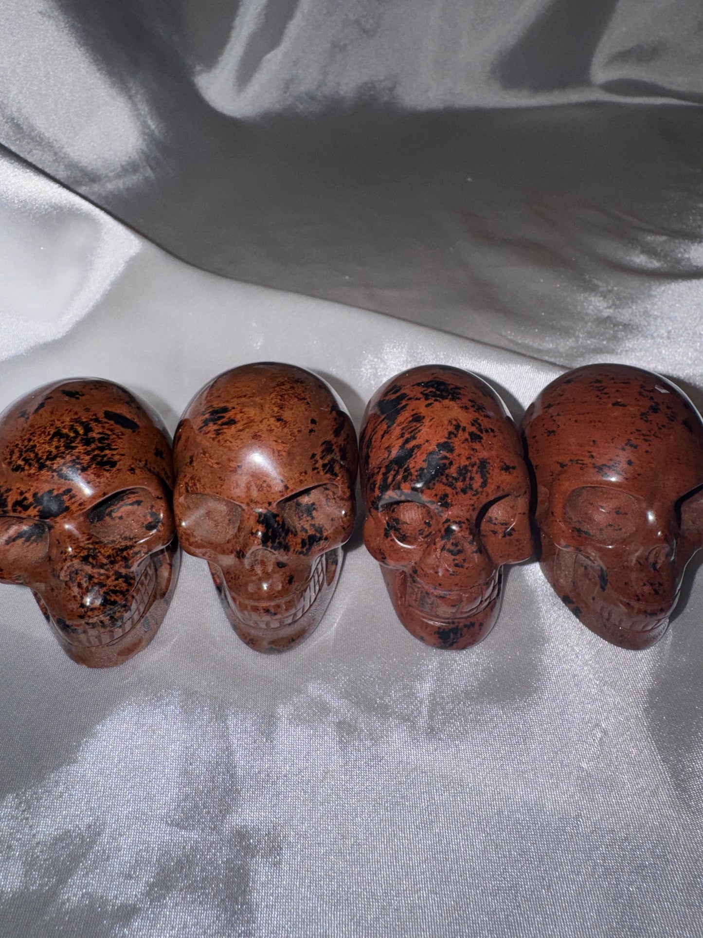 Mahogany Obsidian Skull