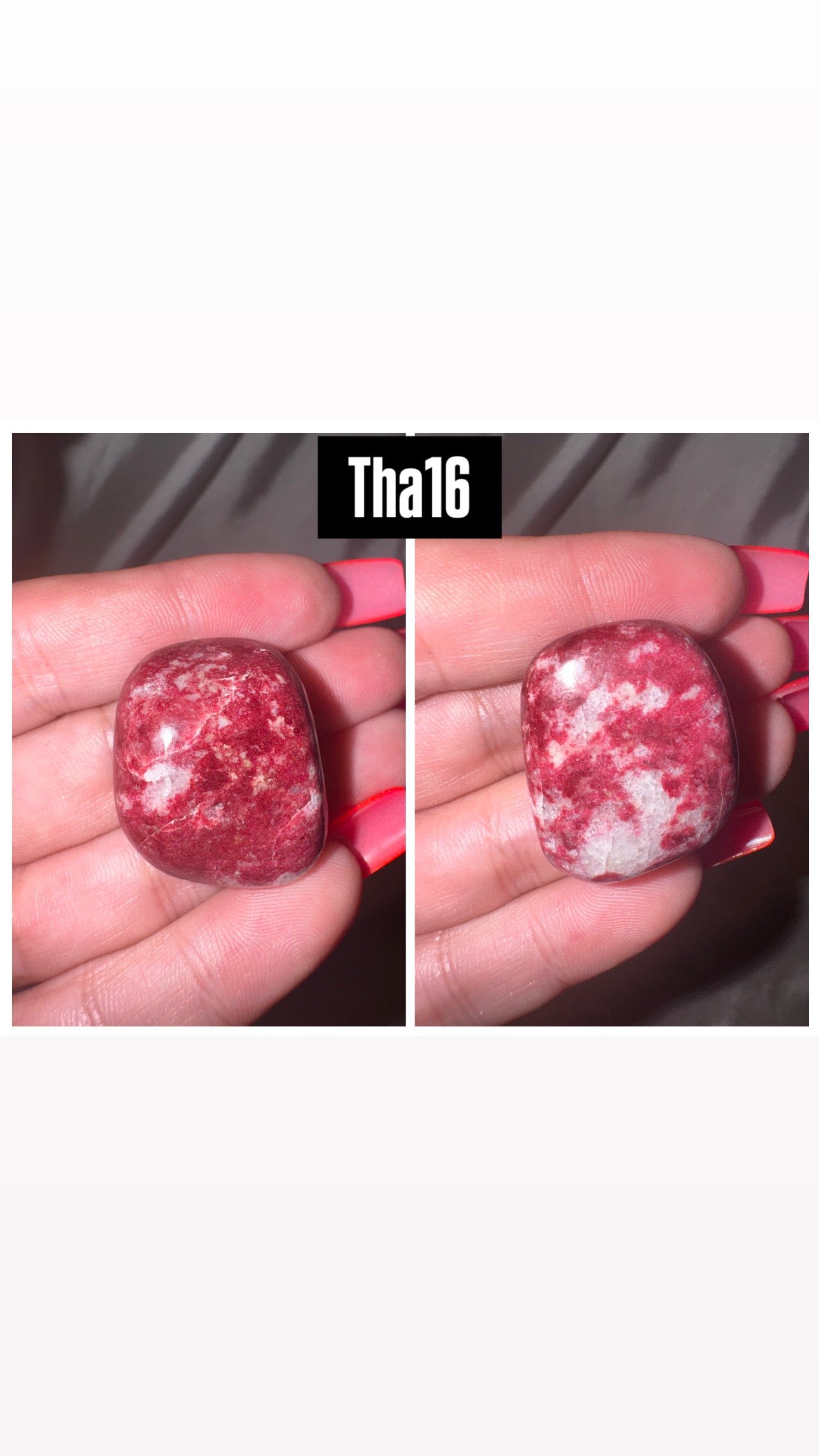 Thulite Polished Piece