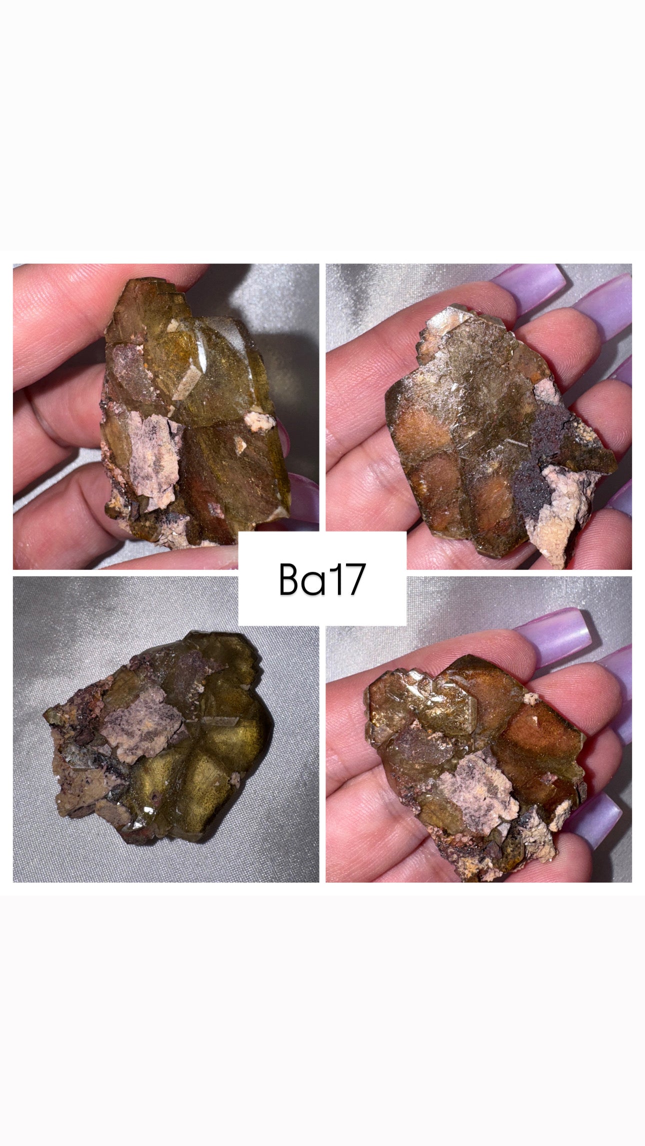 Golden Barite Specimen