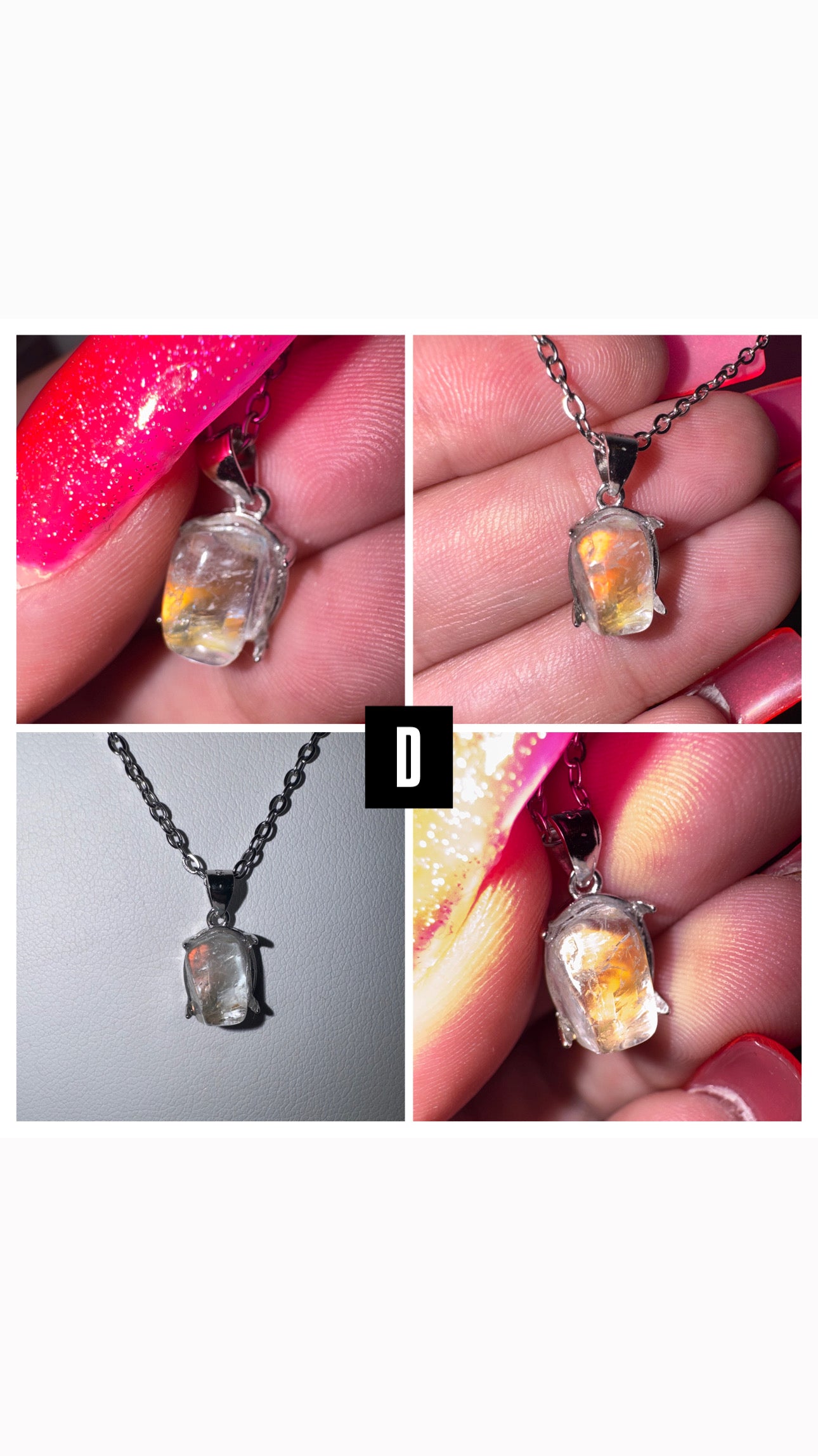 Malagasy Moonstone AAA 925 Pendant