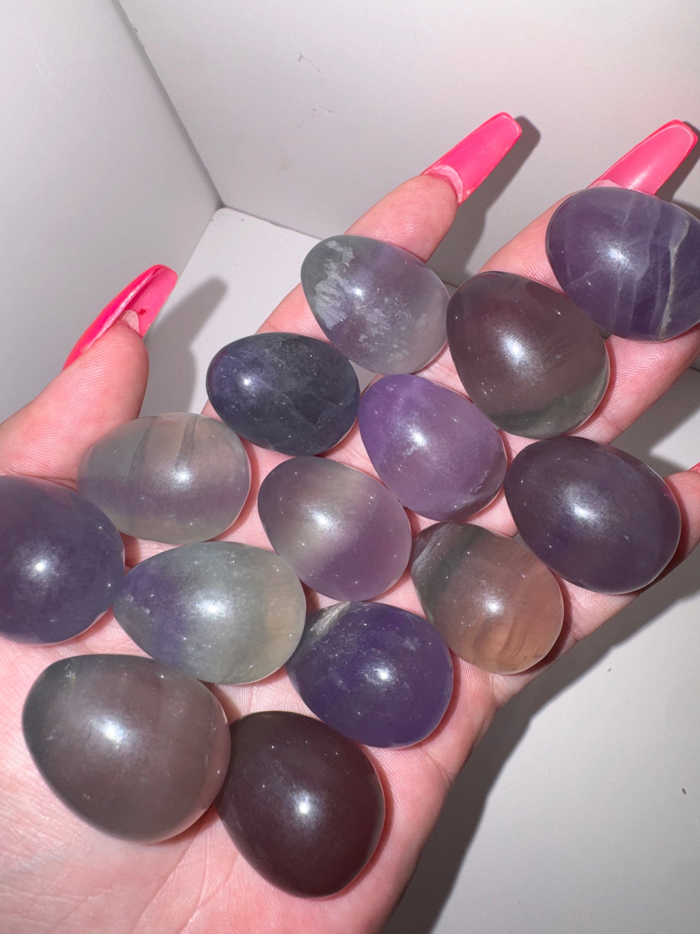 Indigo Fluorite Egg