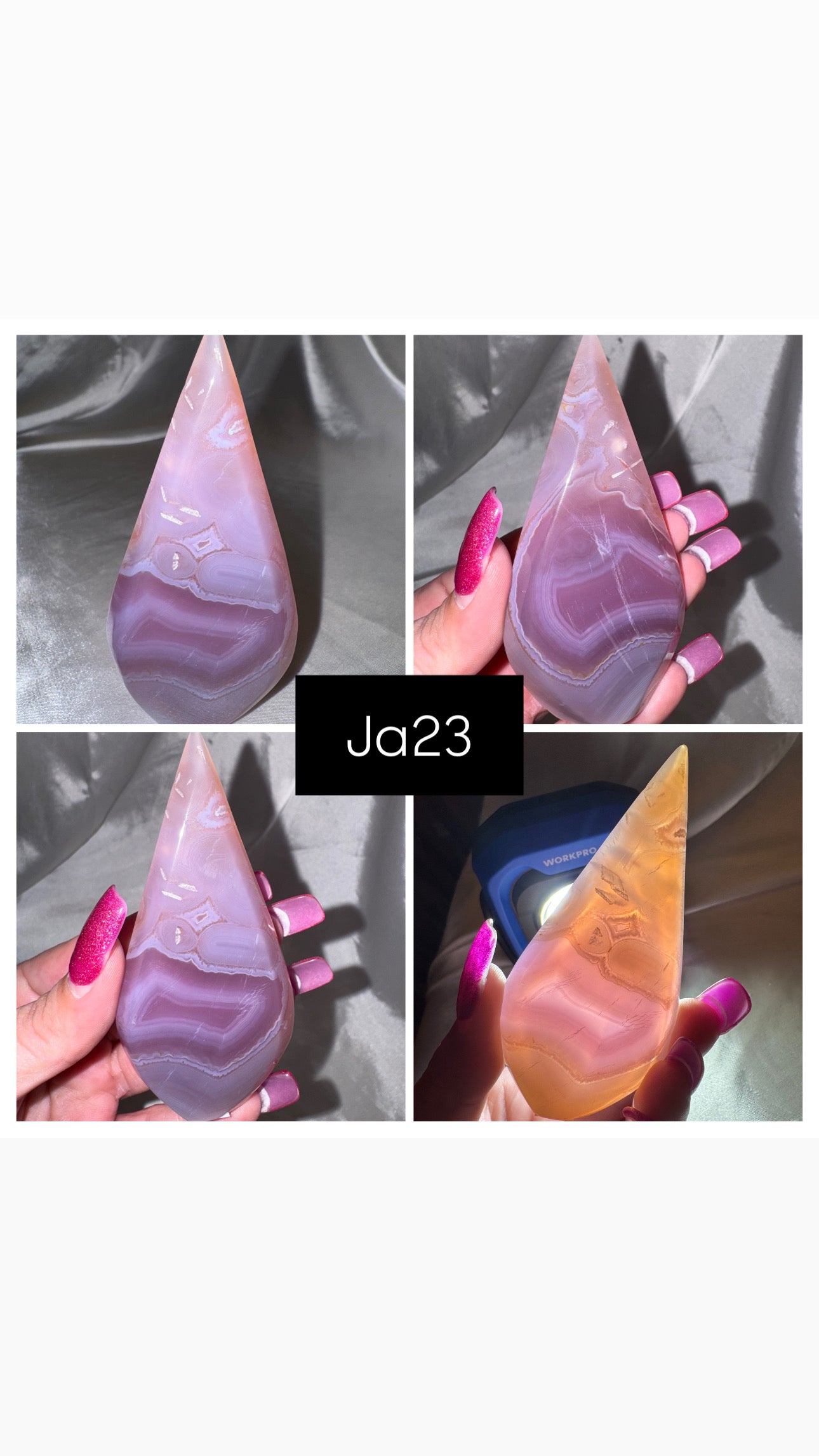 Jelly Agate Flame