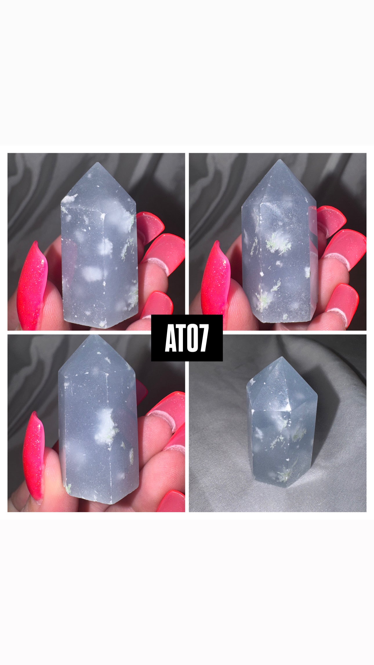 Angelite Sparkle Tower