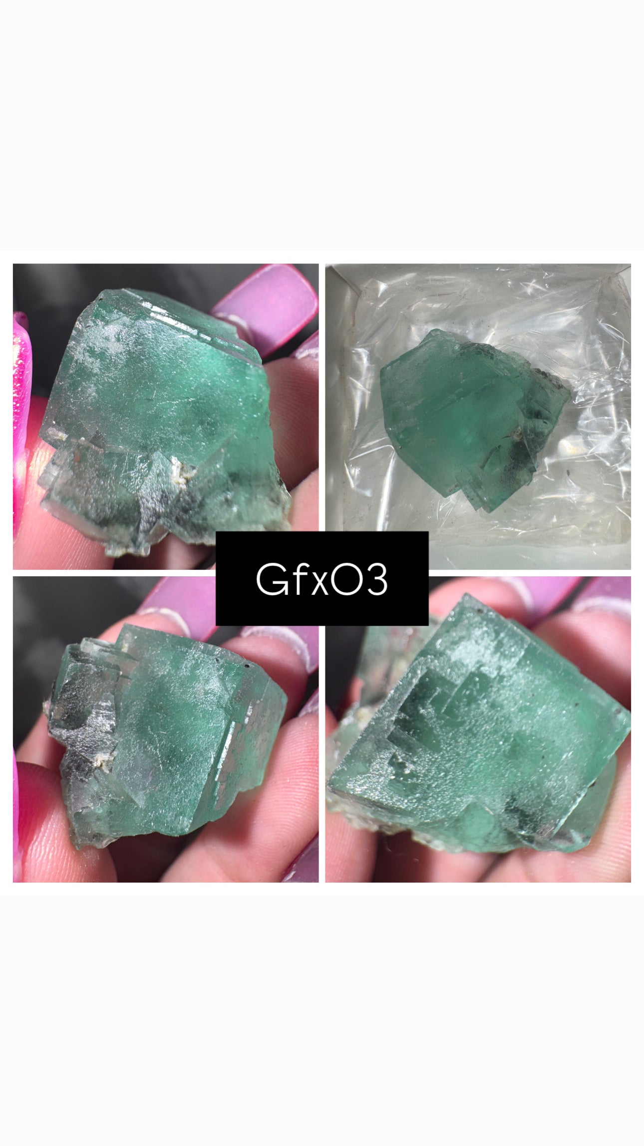 Green Cubic Fluorite Specimen