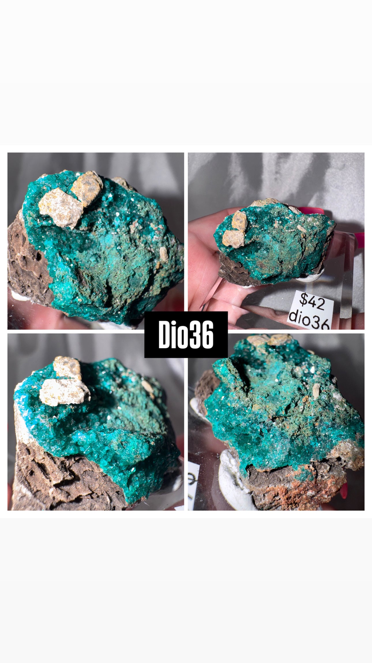Dioptase Specimen
