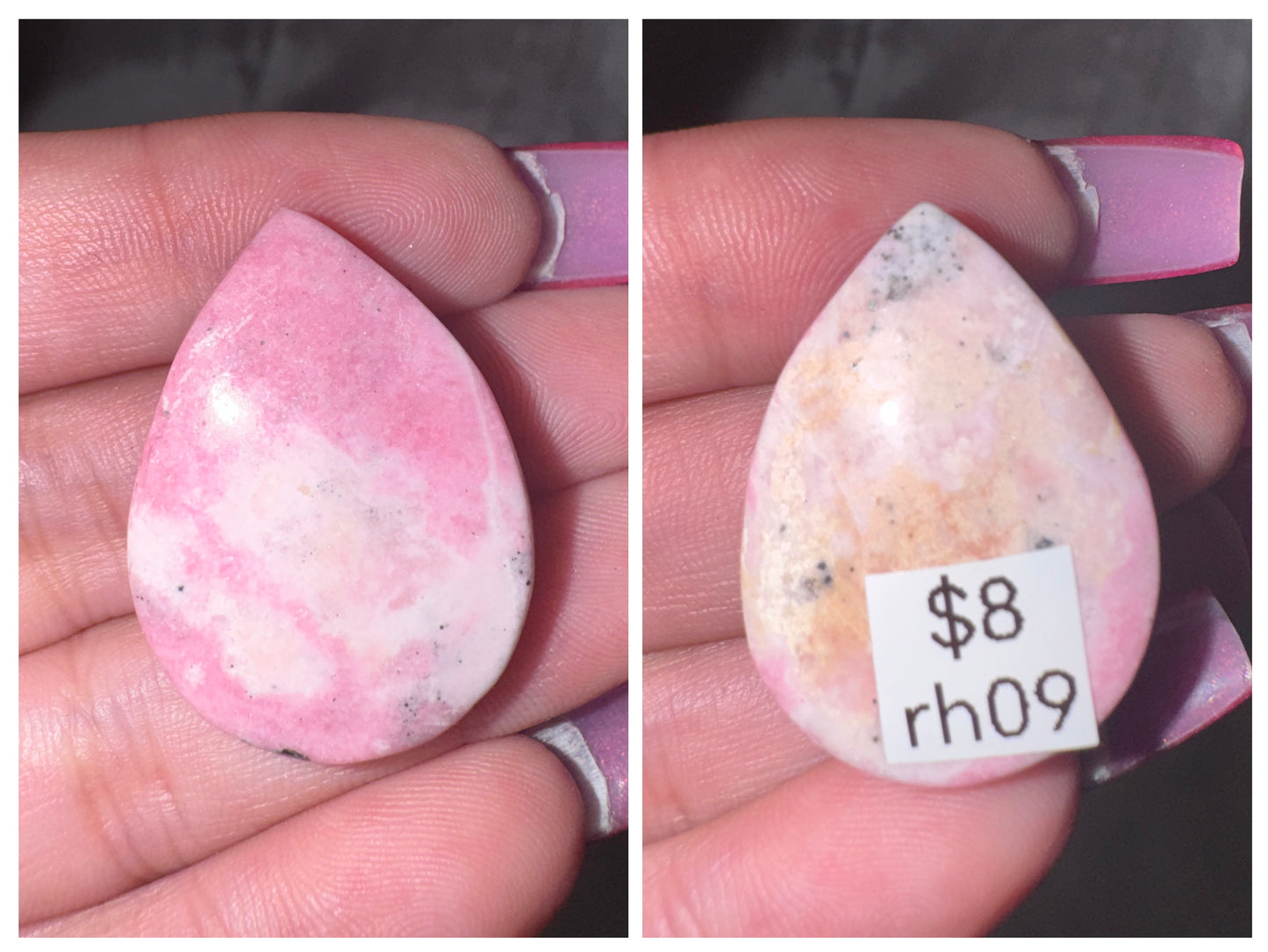 Peruvian Rhodonite Teardrop