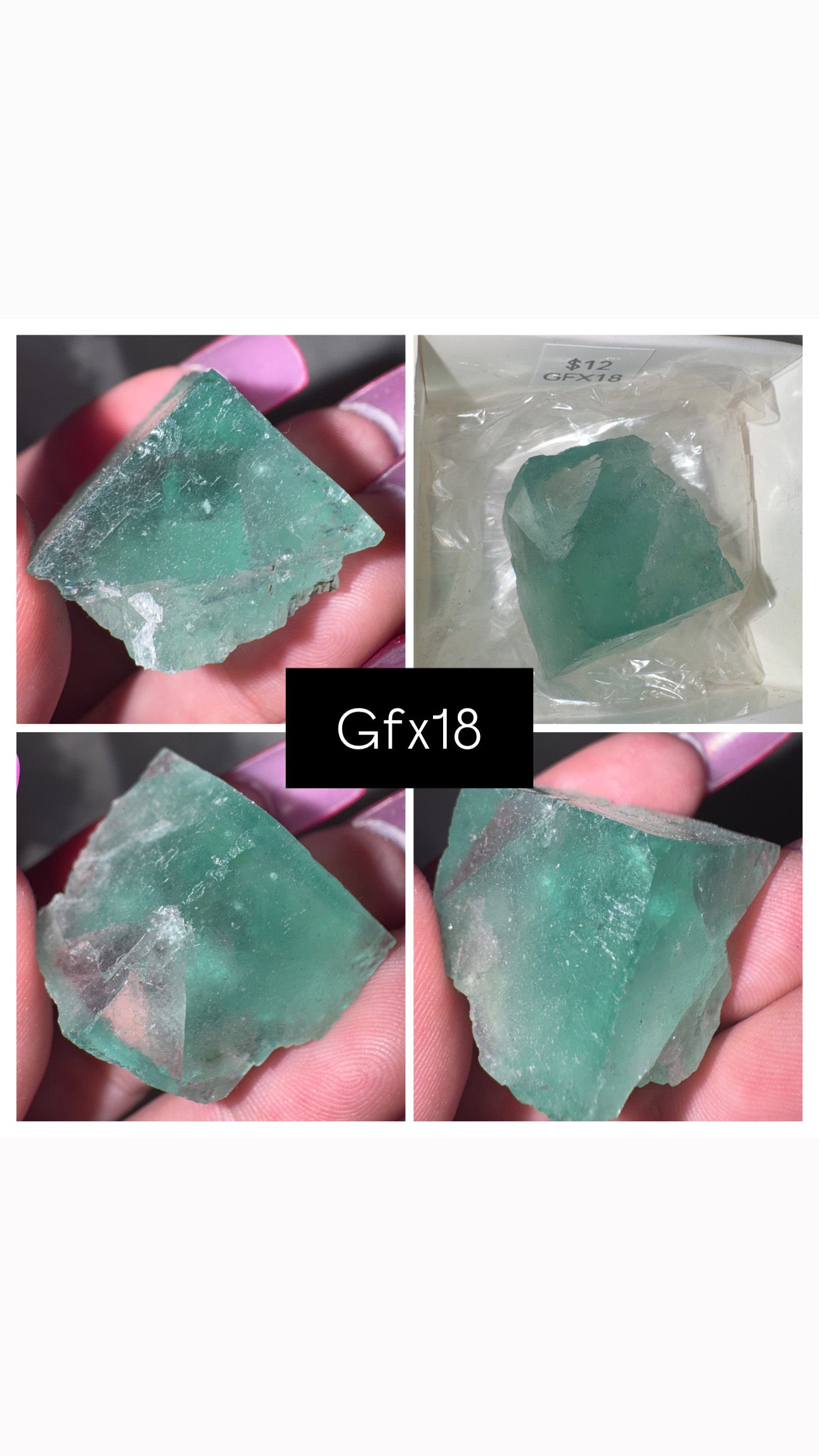 Green Cubic Fluorite Specimen