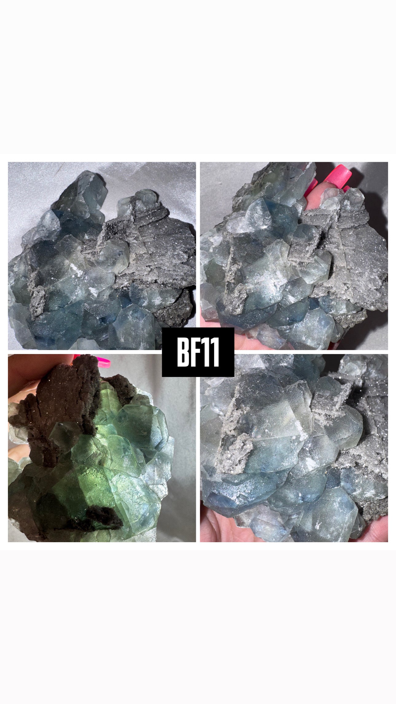Blue Fluorite Specimen