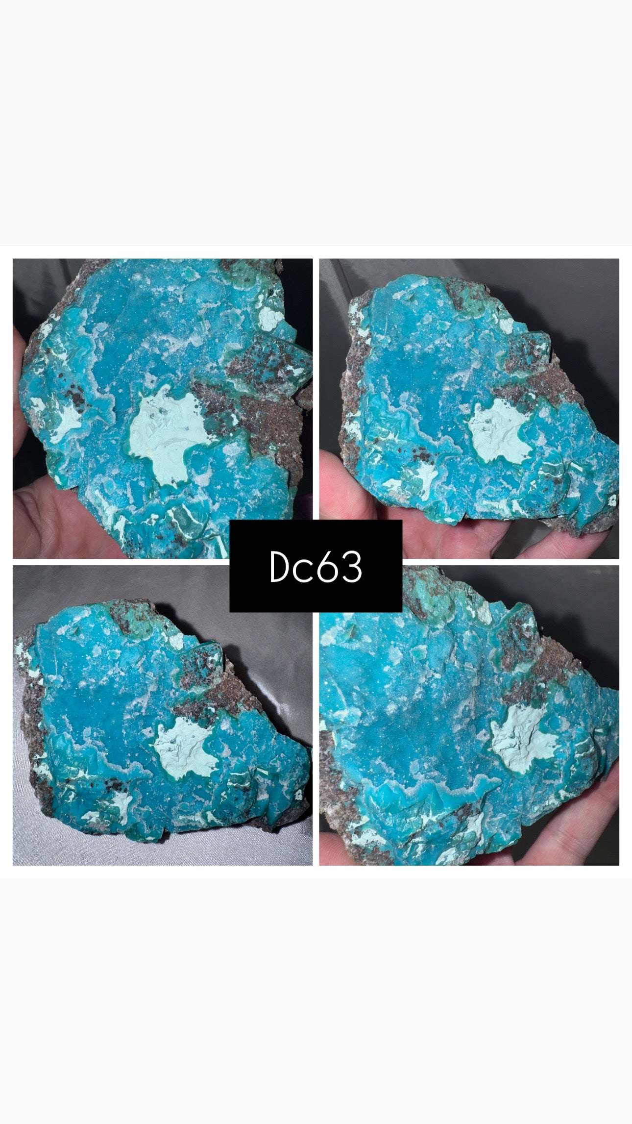 Blue Chrysocolla Specimen