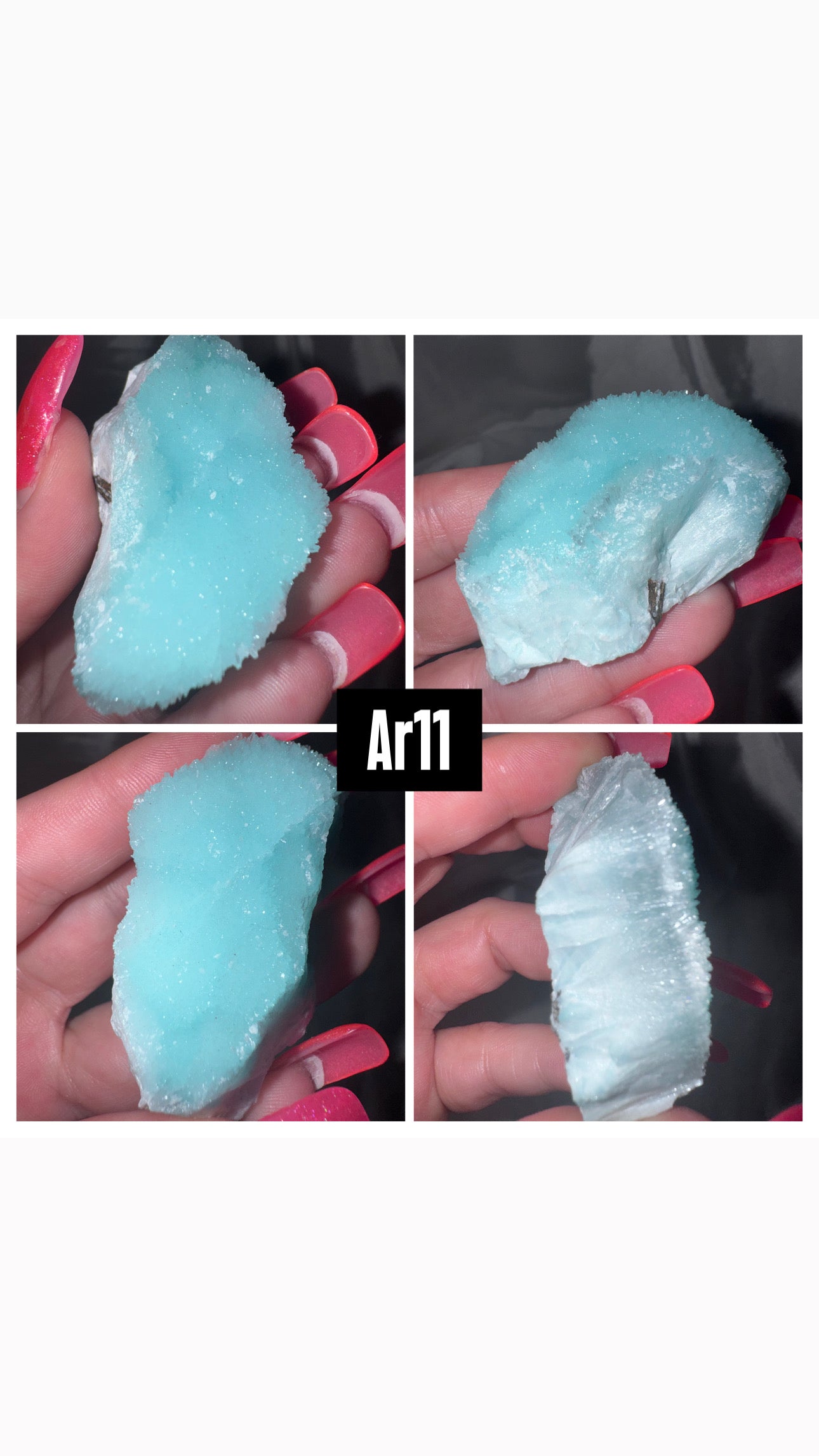 Blue Aragonite AAA Specimen