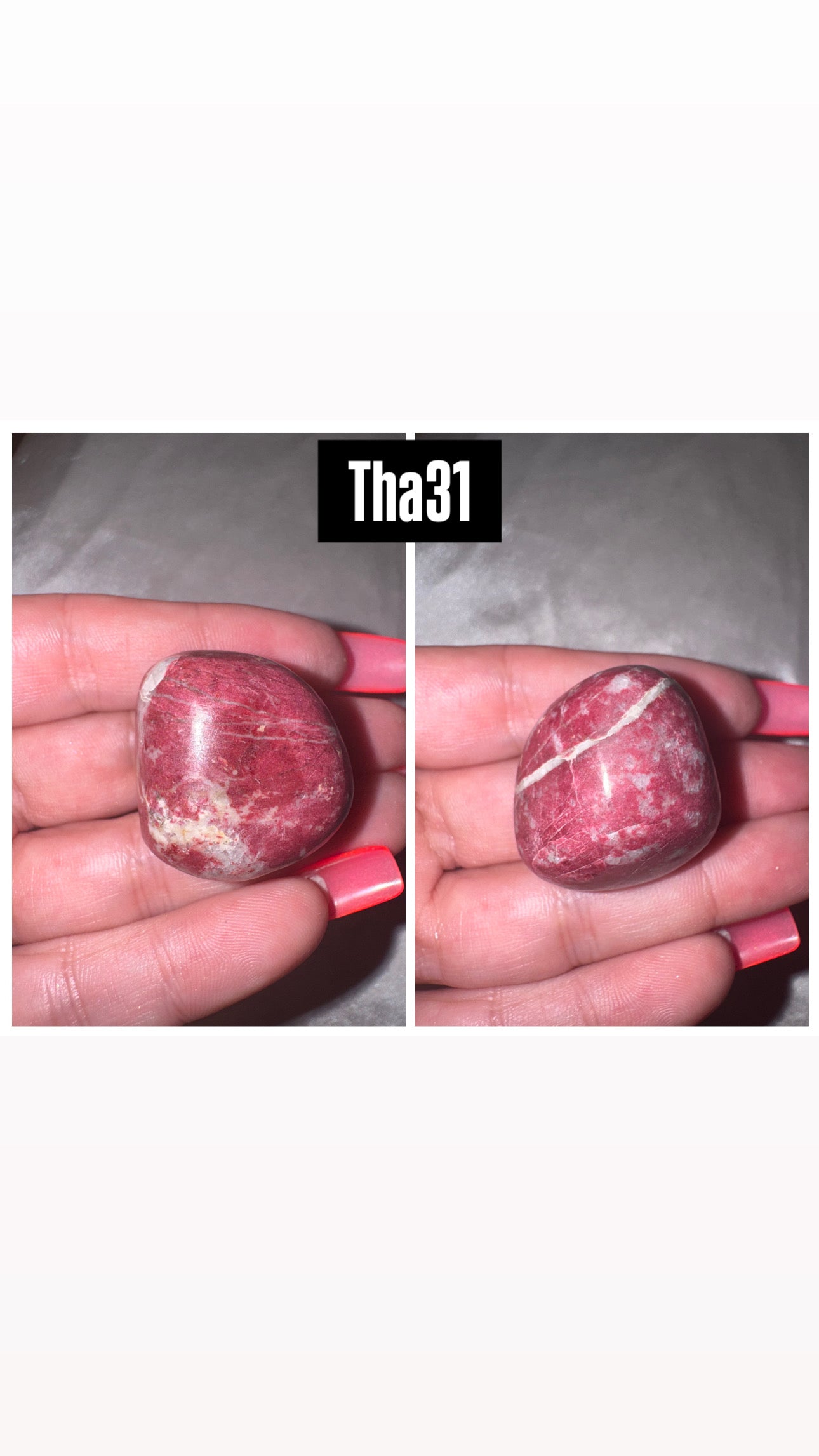 Thulite Polished Piece