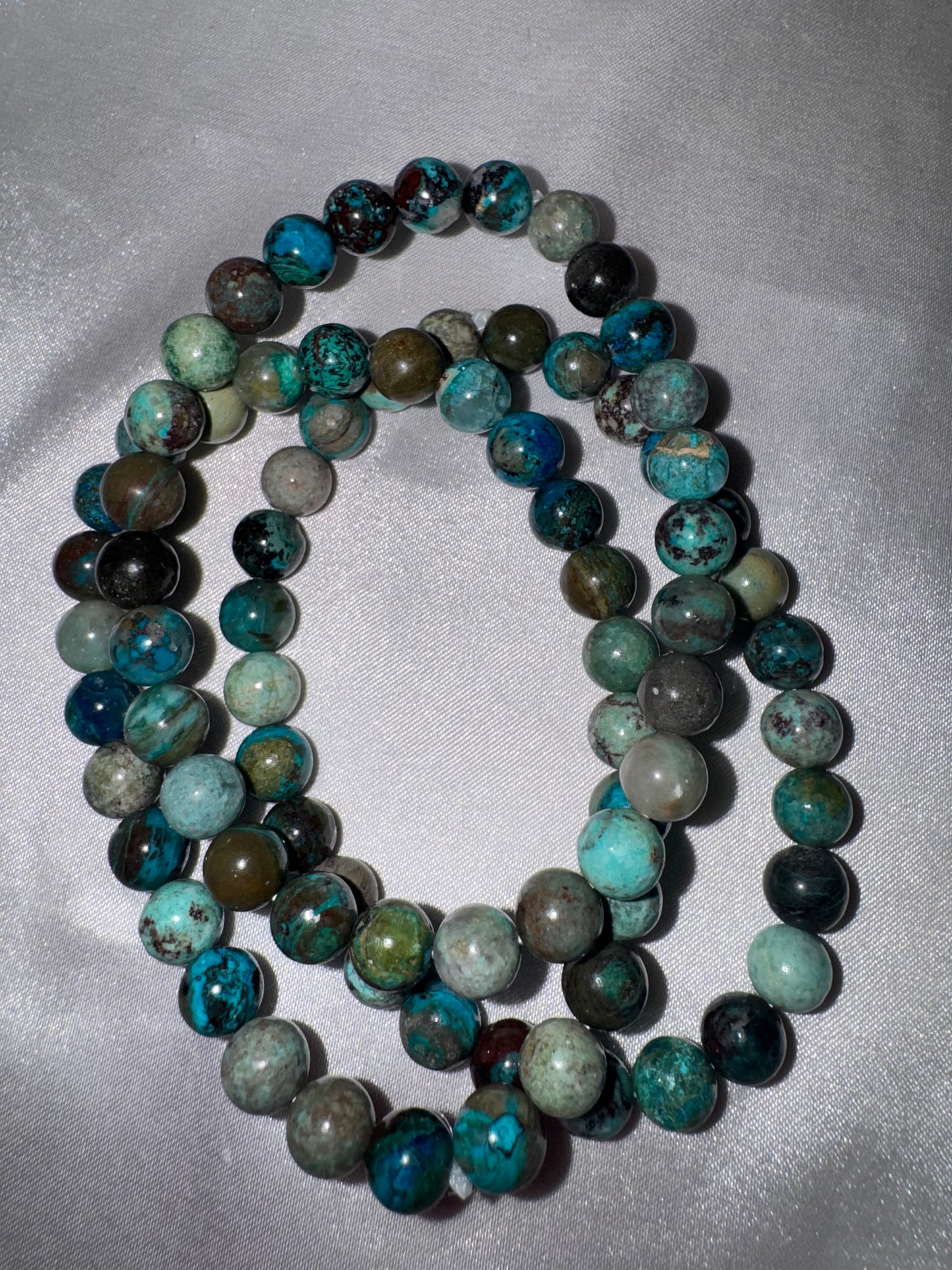Chrysocolla AAA 6mm Bracelet