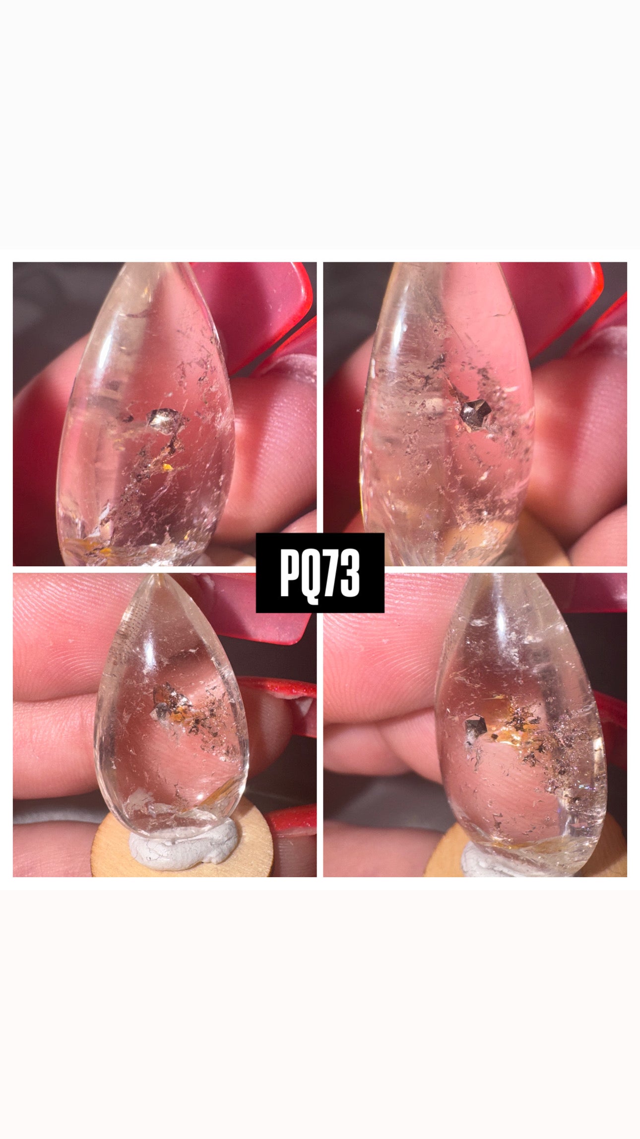 Pyrite include Quartz Rare