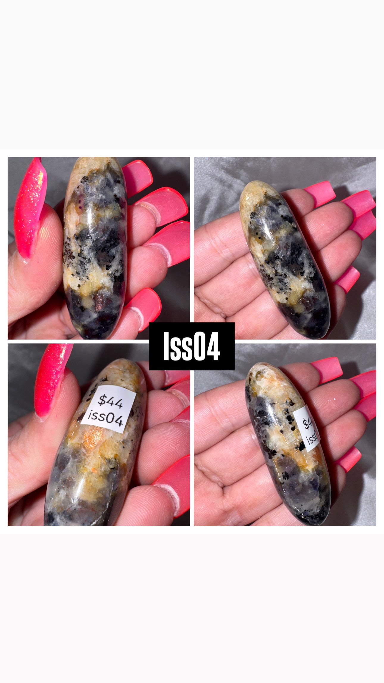 Iolite Sunstone Shiva