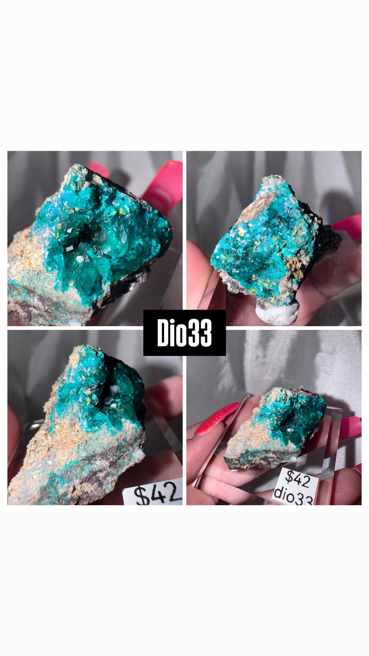 Dioptase Specimen