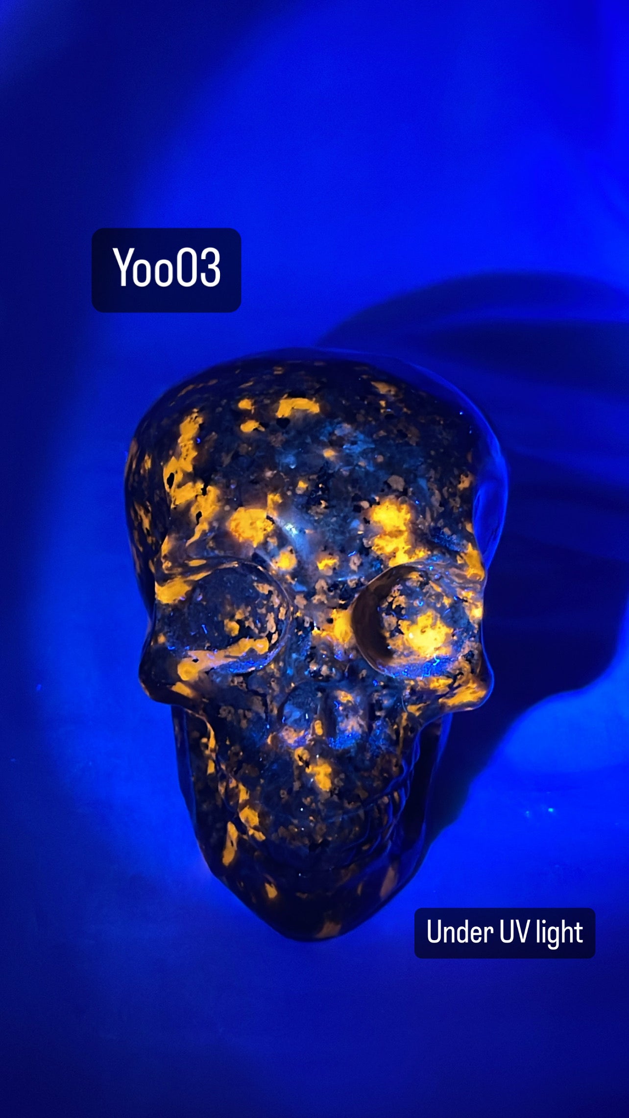 Yooperlite Medium Skull