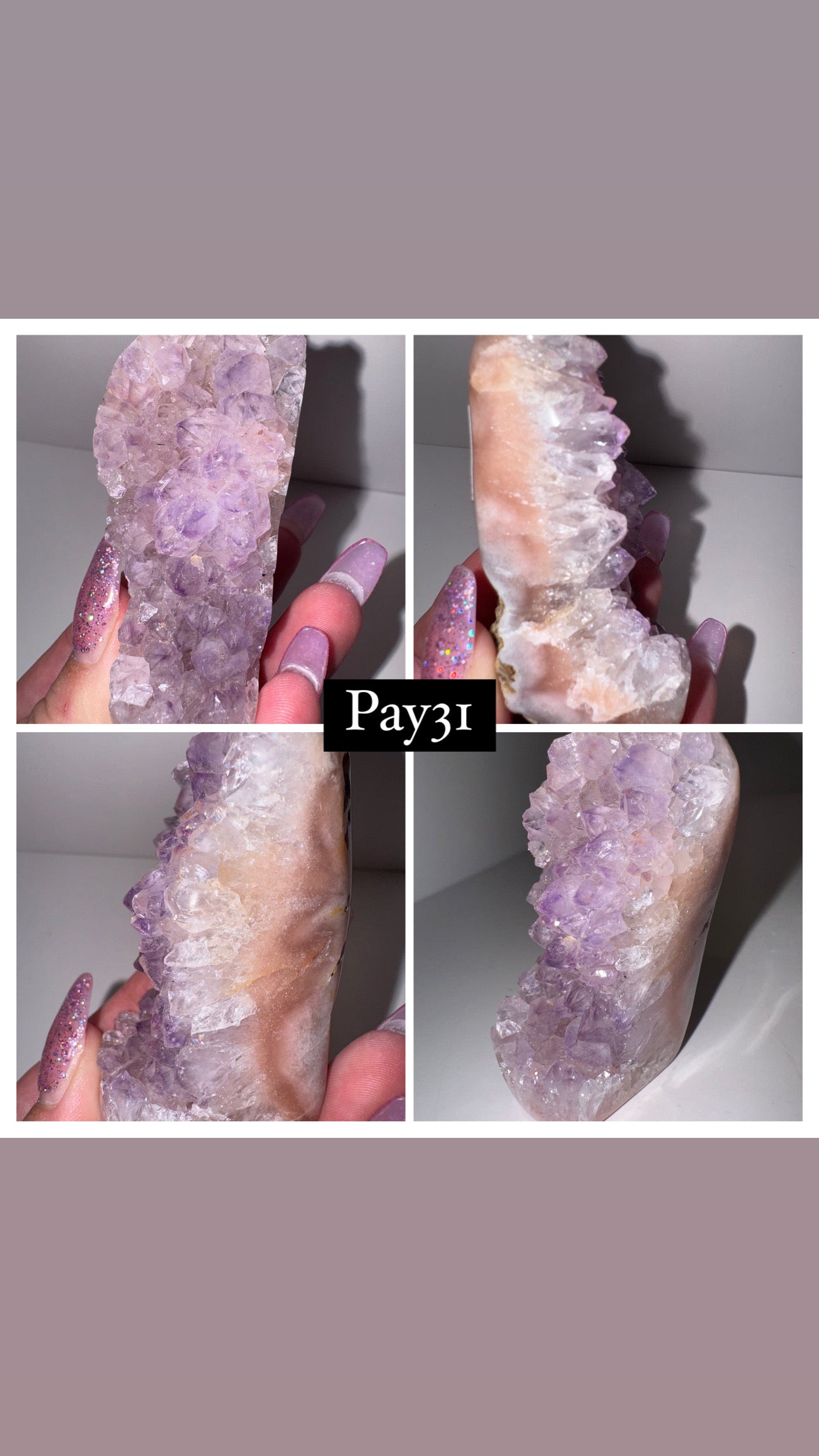 Pink Amethyst Freeform