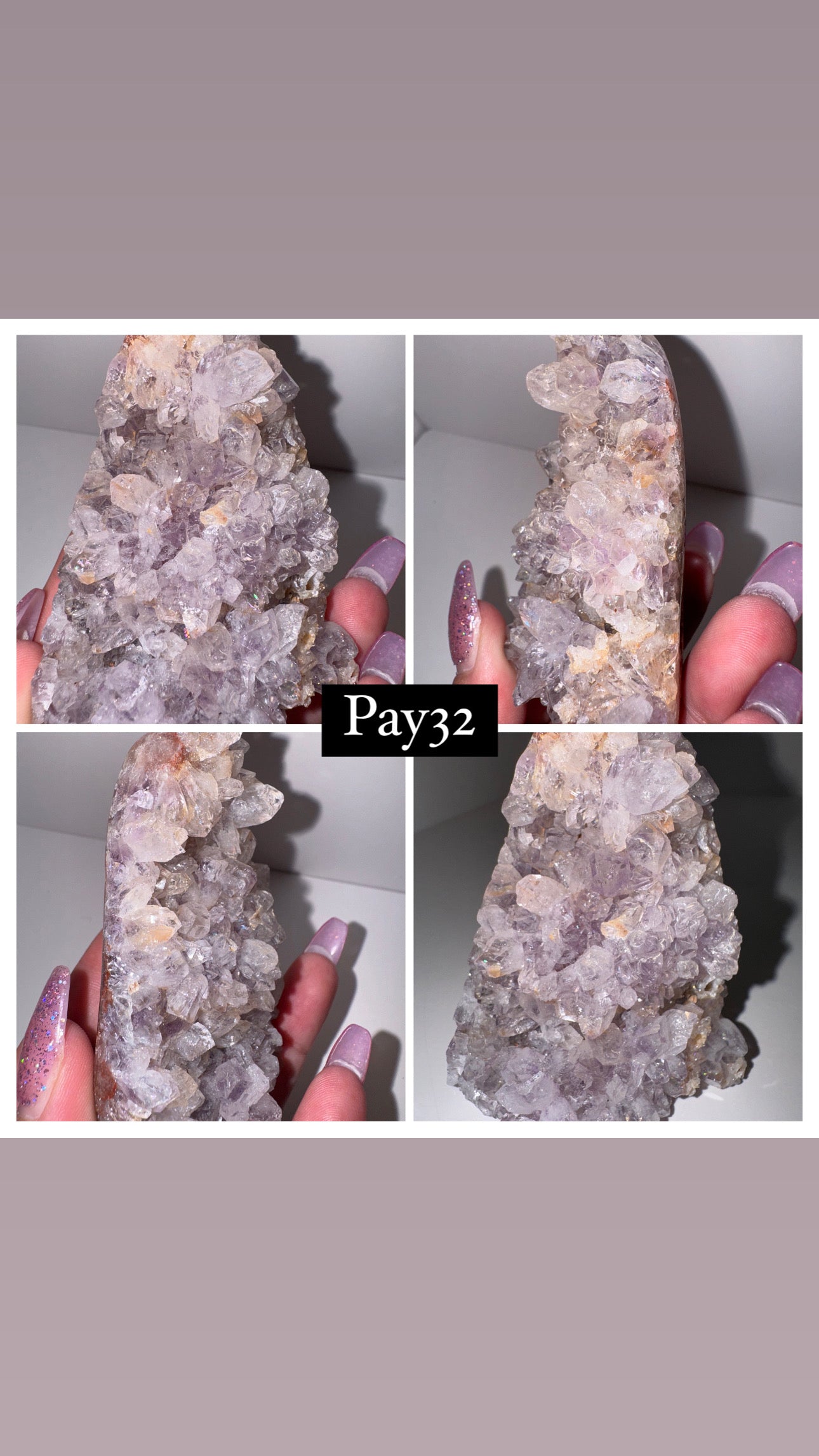 Pink Amethyst Freeform