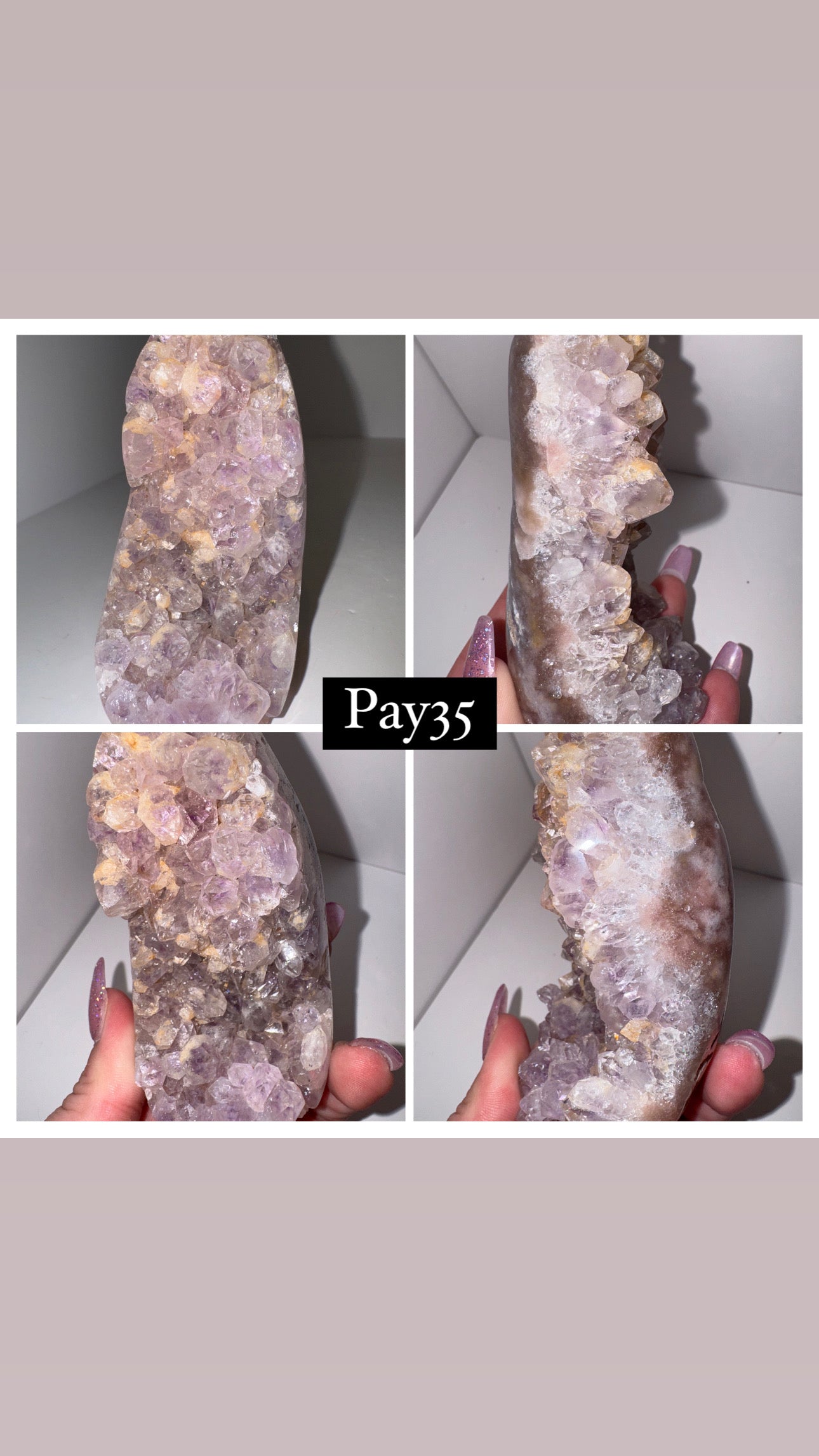 Pink Amethyst Freeform