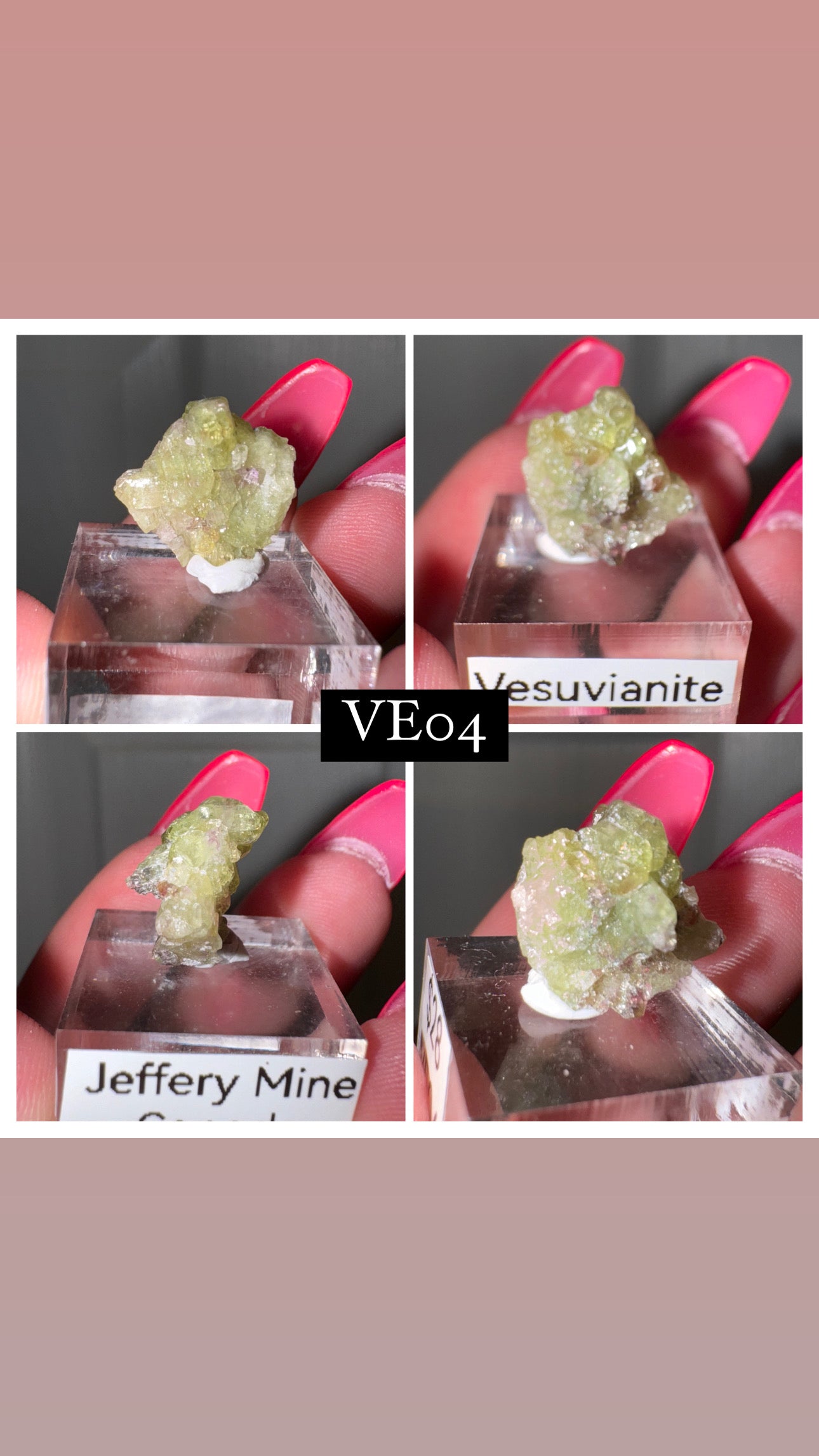 Vesuvianite Rare Specimens