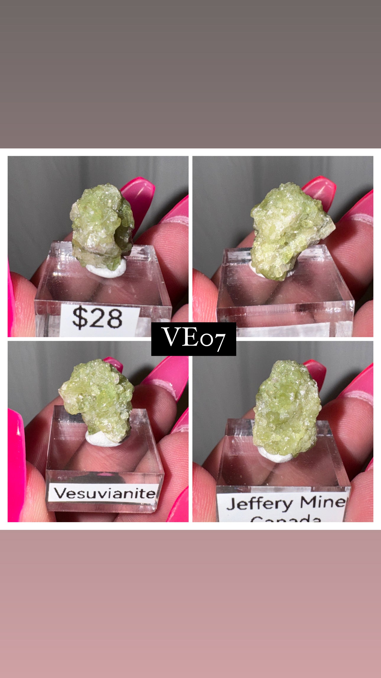 Vesuvianite Rare Specimens